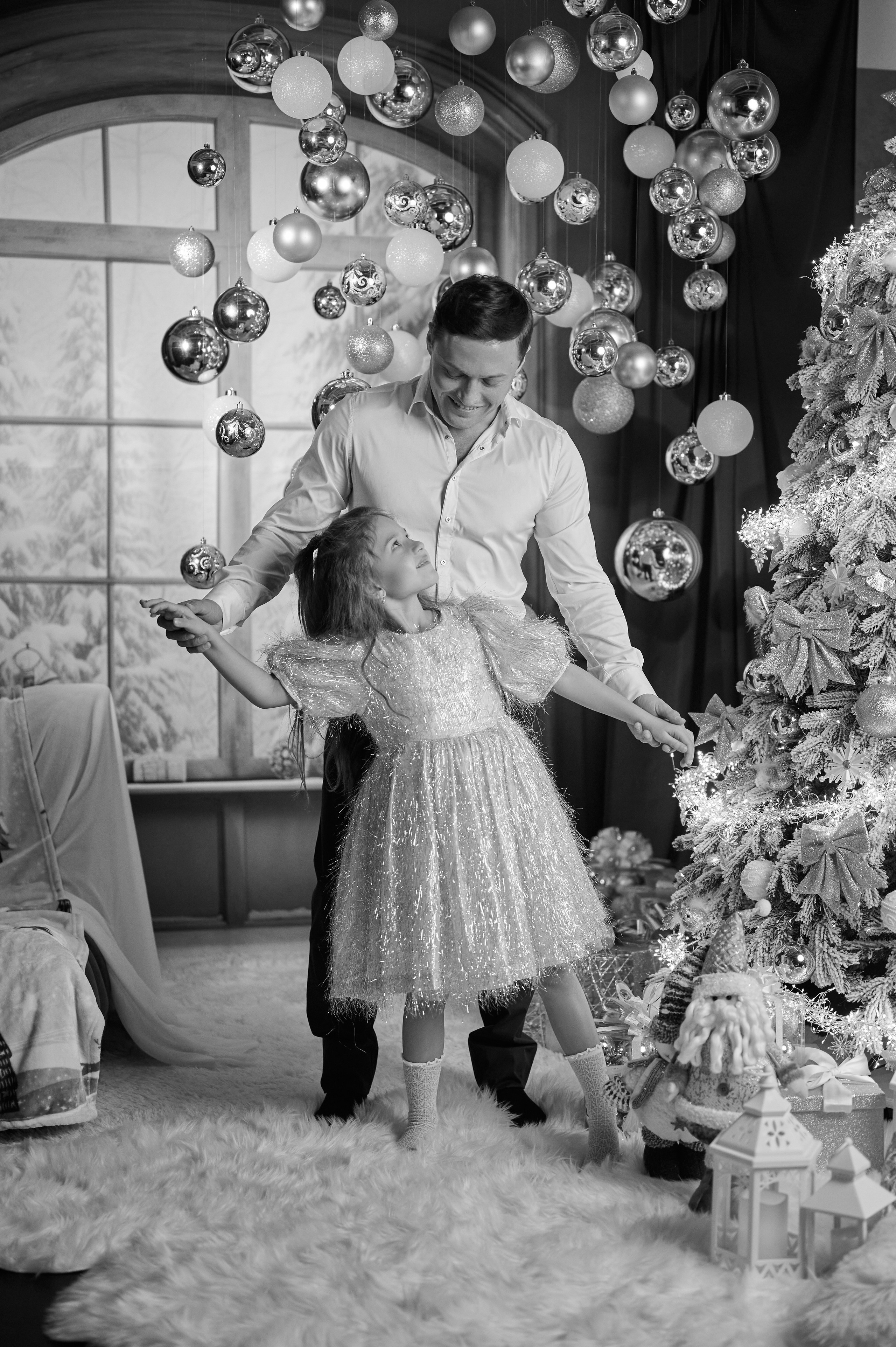 Новогодняя семейная съемка. Фотограф Регина Барская, Калуга