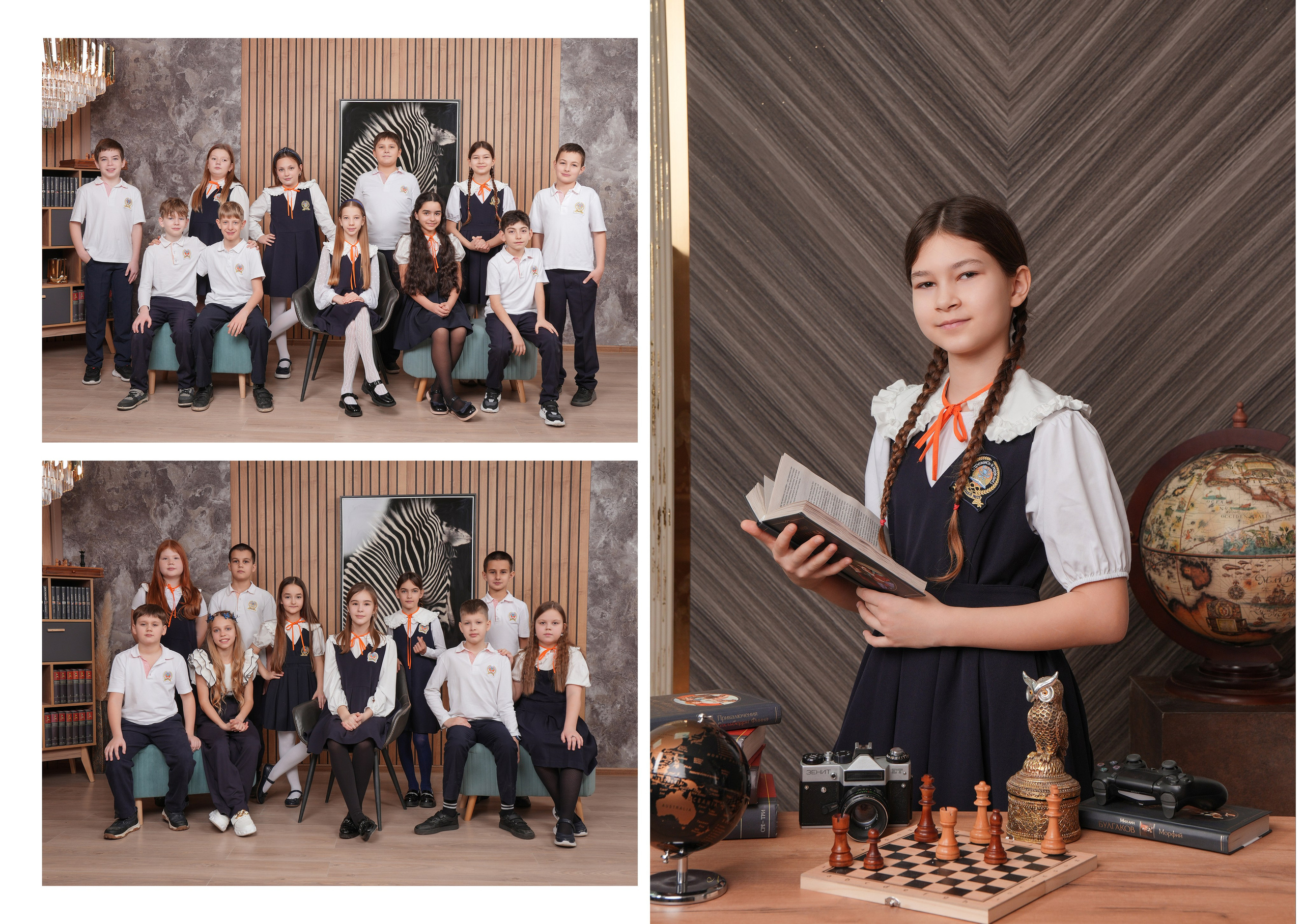 ЛИЦЕЙ 27 4 Б. Красивый выпускной альбом в Краснодаре