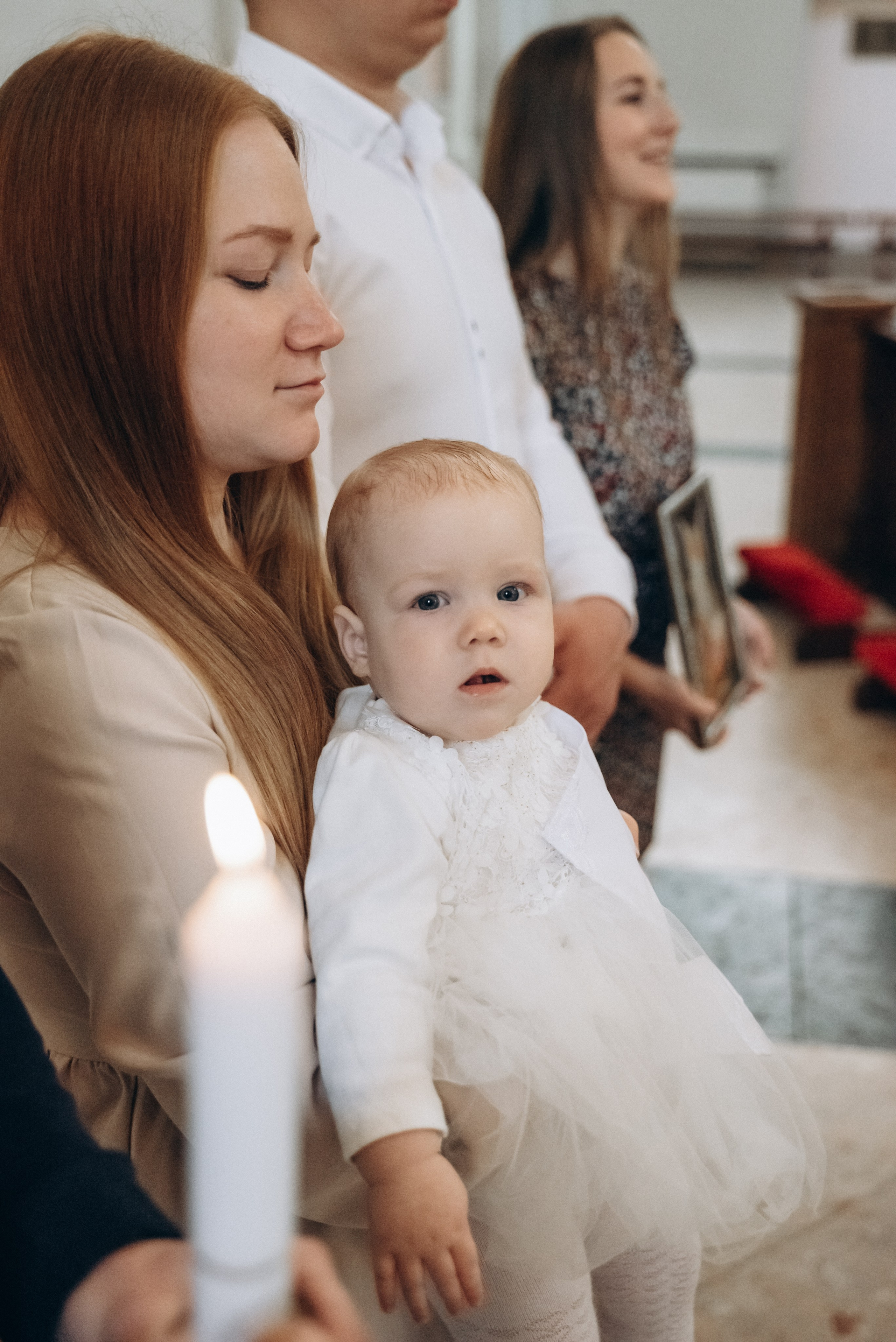 Крещение Ульяны (Белый костёл). Семейный фотограф в Минске Дарья Дреко