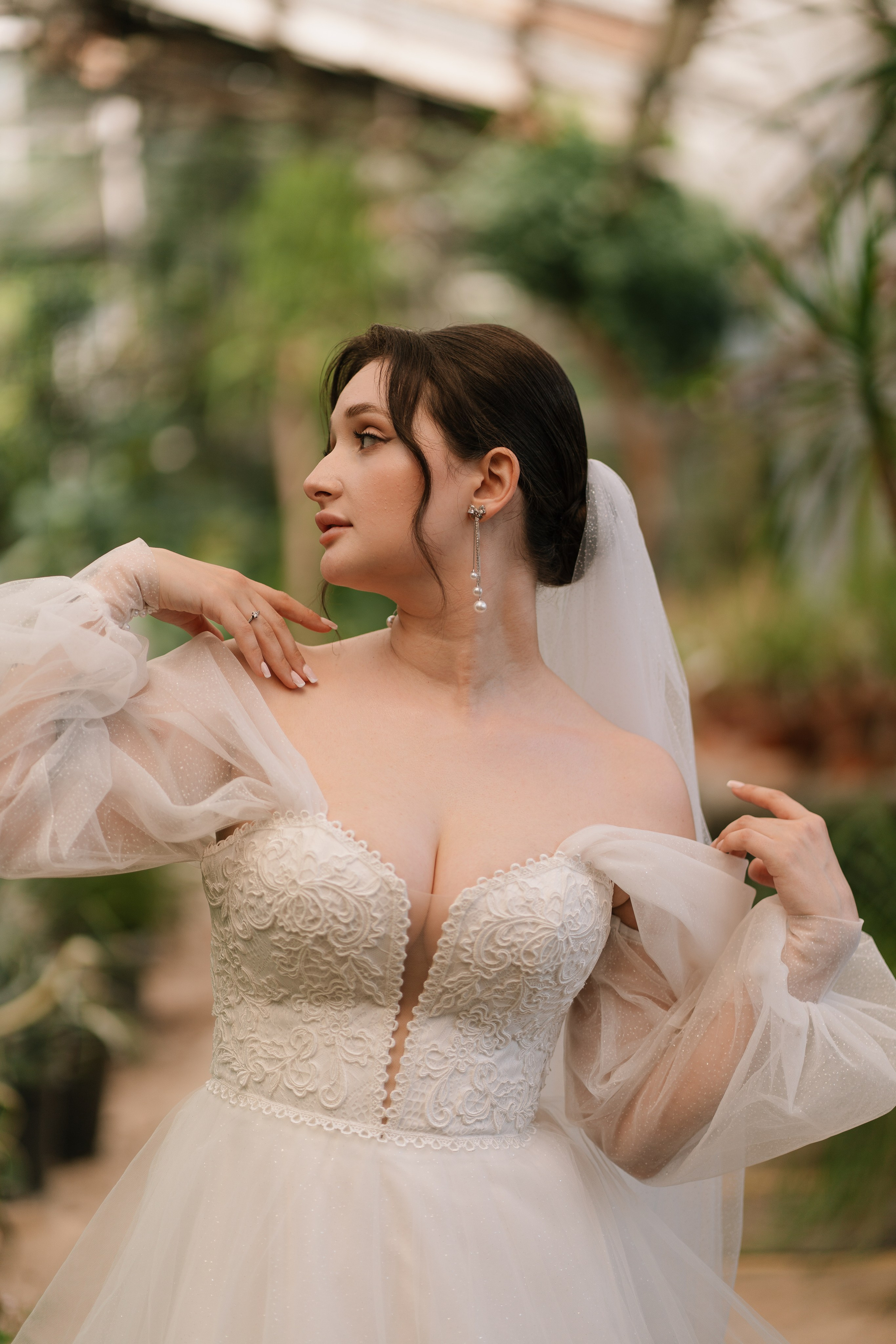 Свадебная фотосессия в оранжерее, Москва. Свадебный фотограф в Москве Анна Полушина