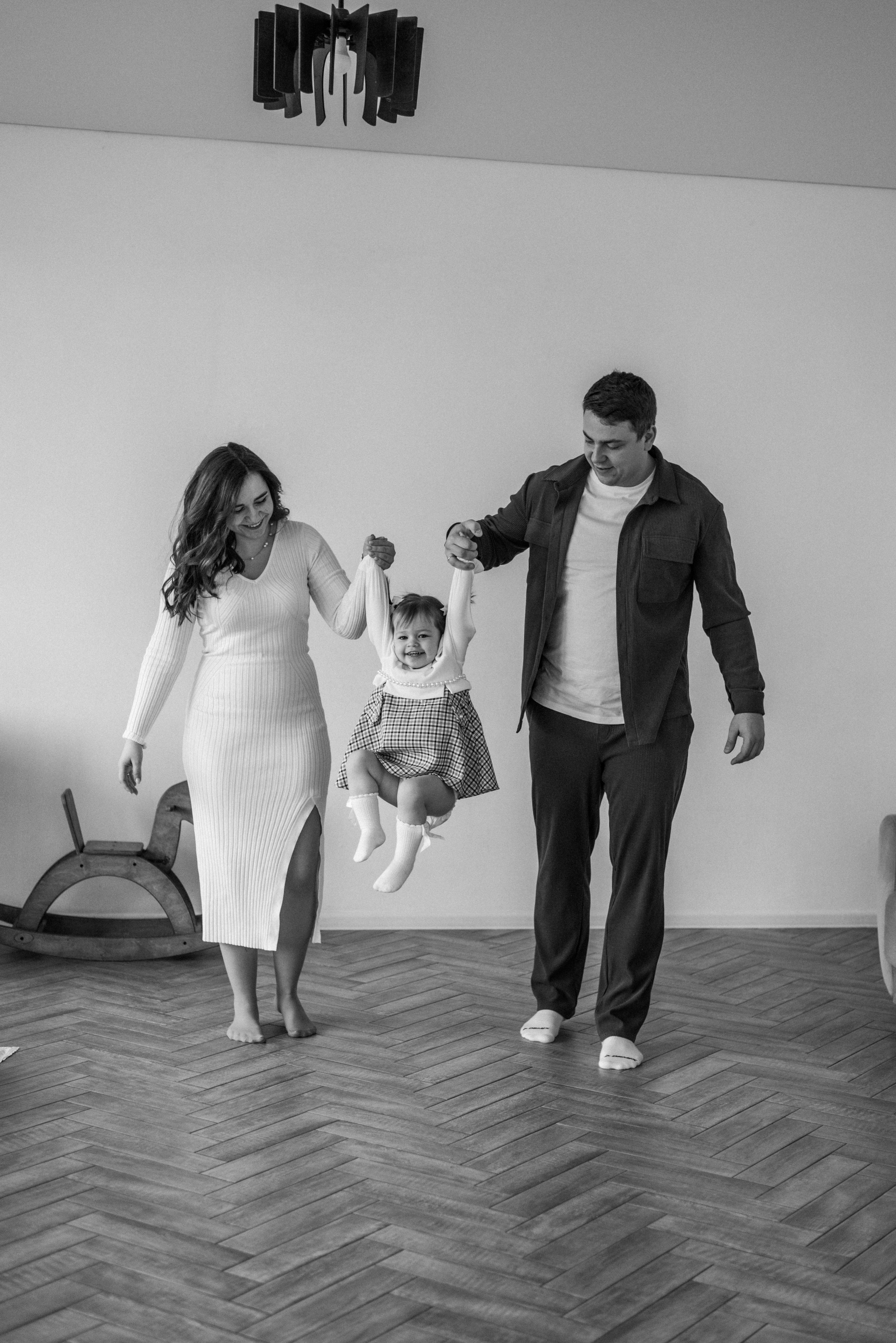 Семейная фотосессия Денис, Наташа и Маша. Семейный и детский фотограф Кущ Наташа