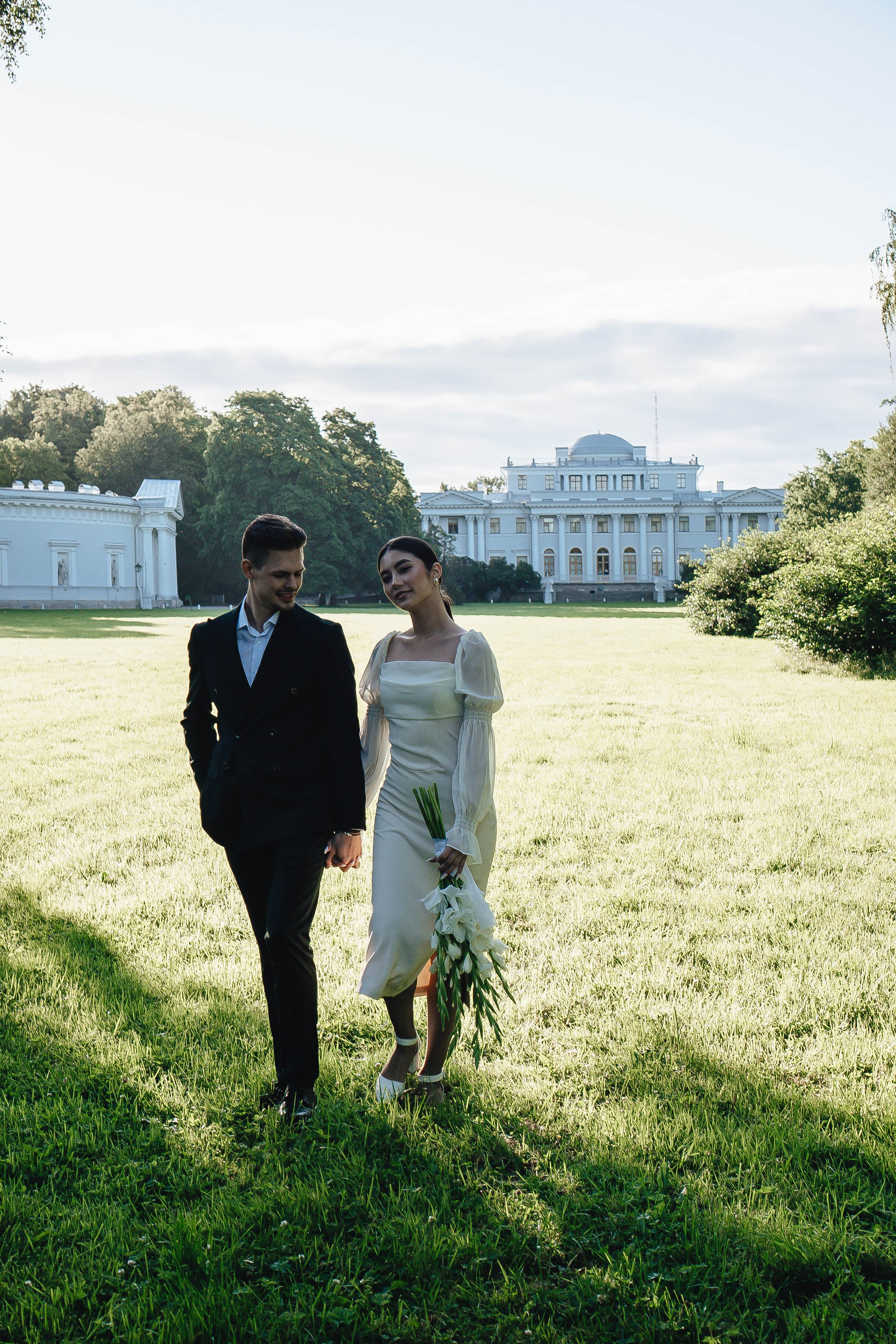 СВАДЕБНАЯ СЬЕМКА НА РАССВЕТЕ НА ЕЛАГИНОМ ОСТОРОВЕ. Профессиональный фотограф, Санкт-Петербург — Виктория Богомолова