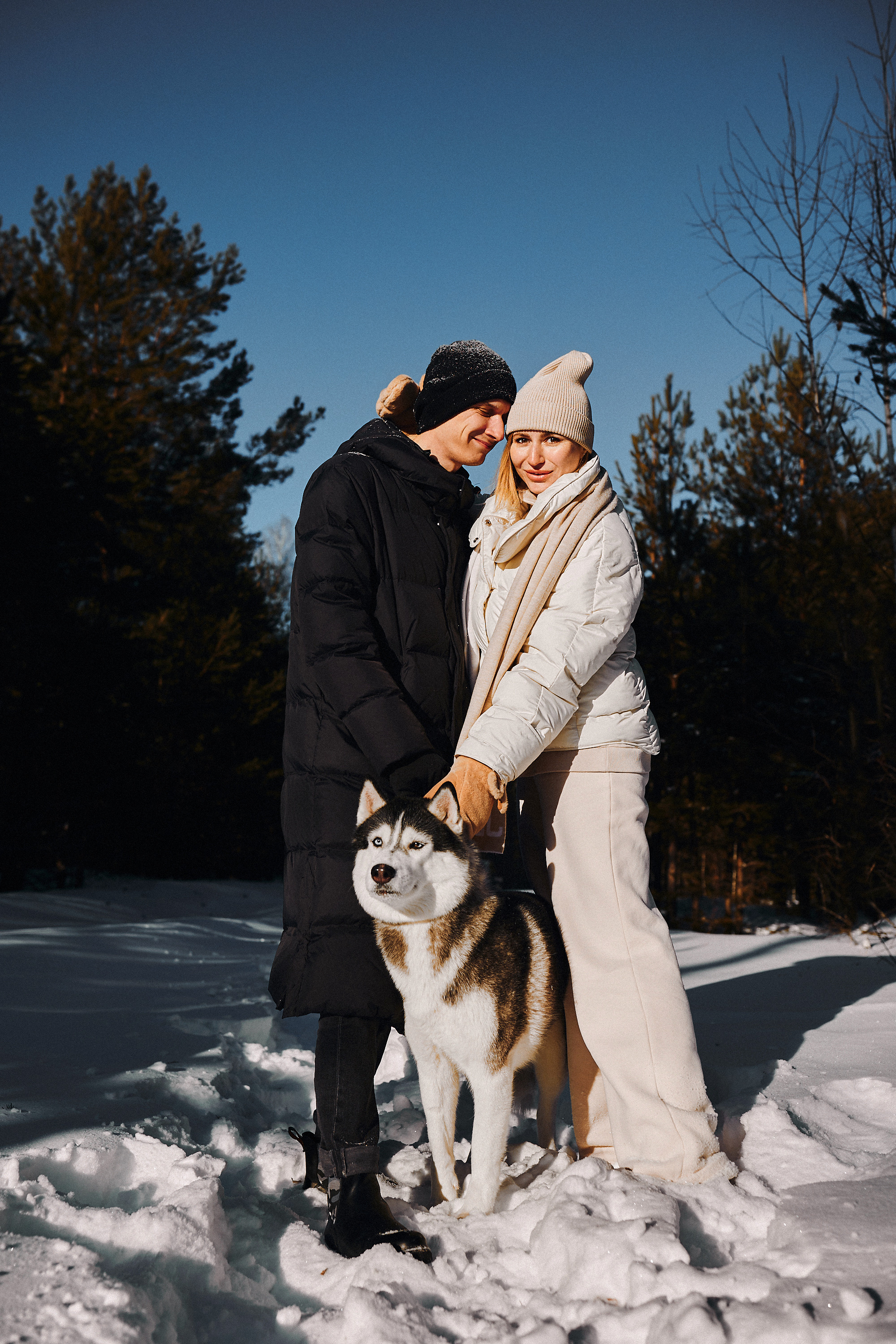 Winter love story in the forest. Иван Март Свадебный и портретный фотограф Тюмень