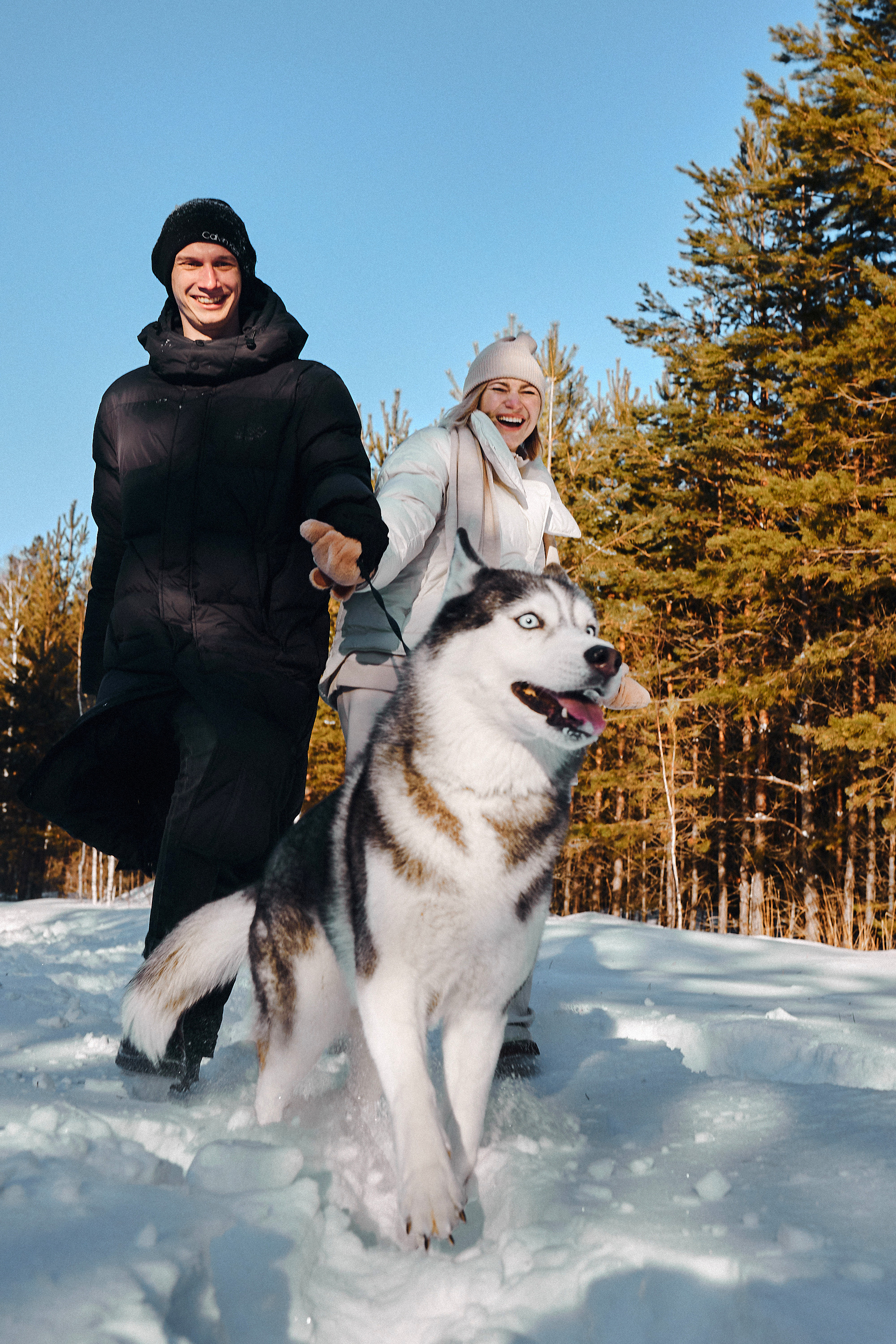 Winter love story in the forest. Иван Март Свадебный и портретный фотограф Тюмень