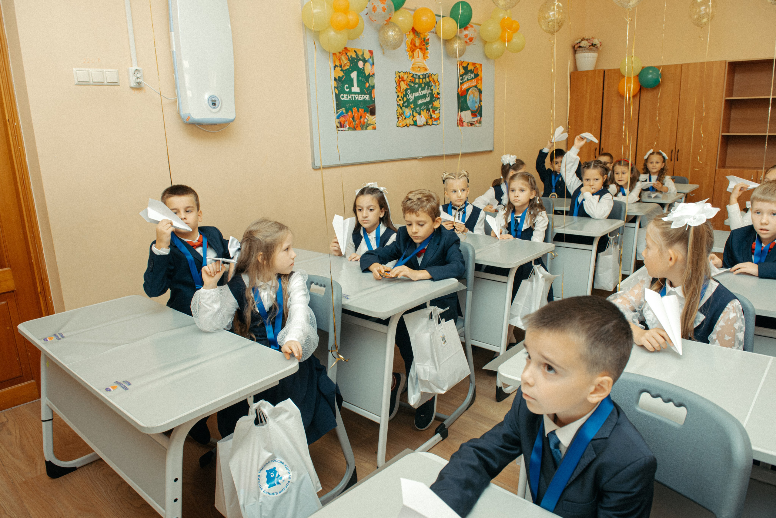 Первоклашки. Римма Гусакова. Выпускные фотокниги. Детские и семейные фотосессии