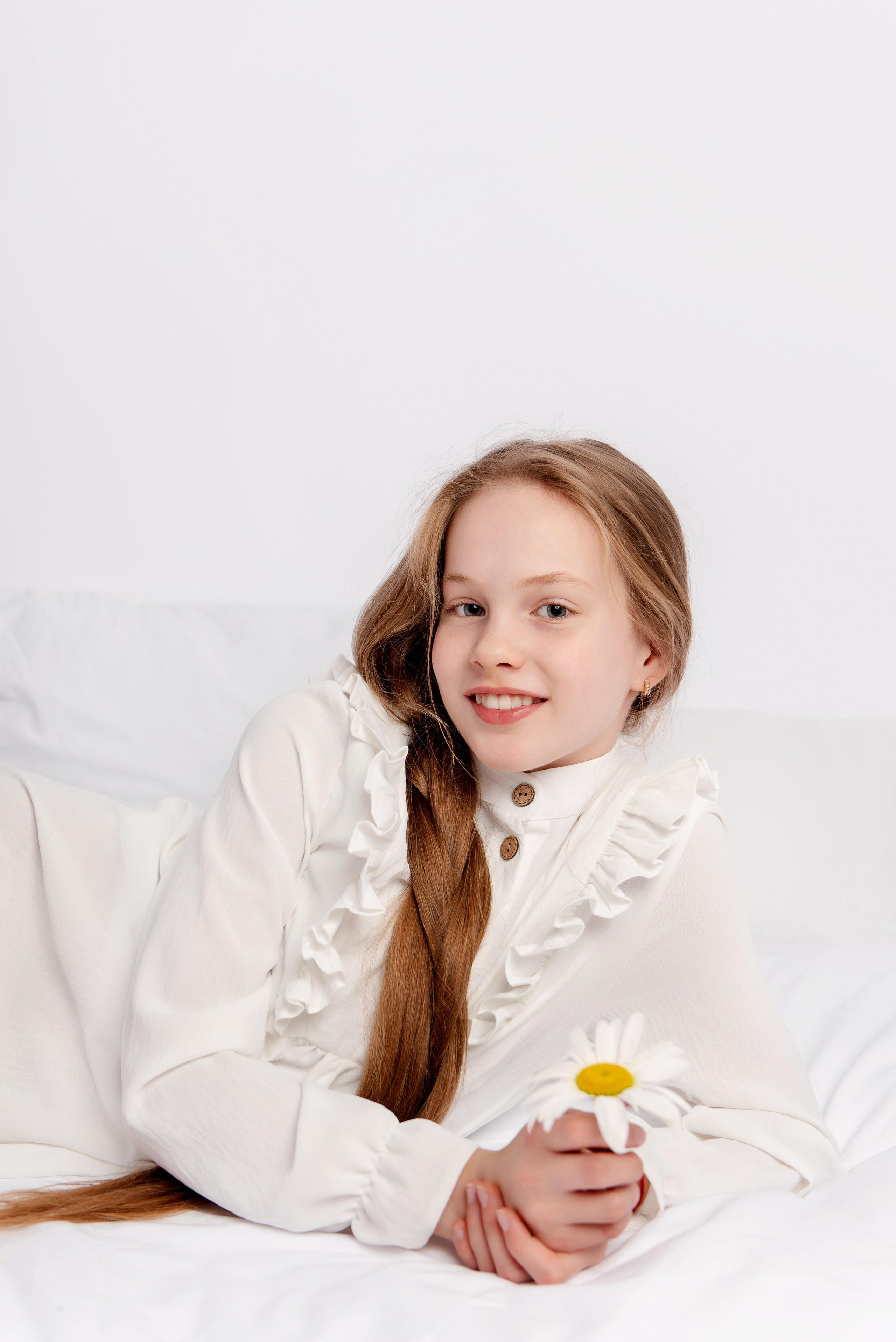 Ромашки. Детский фотограф в Долгопрудном и Москве