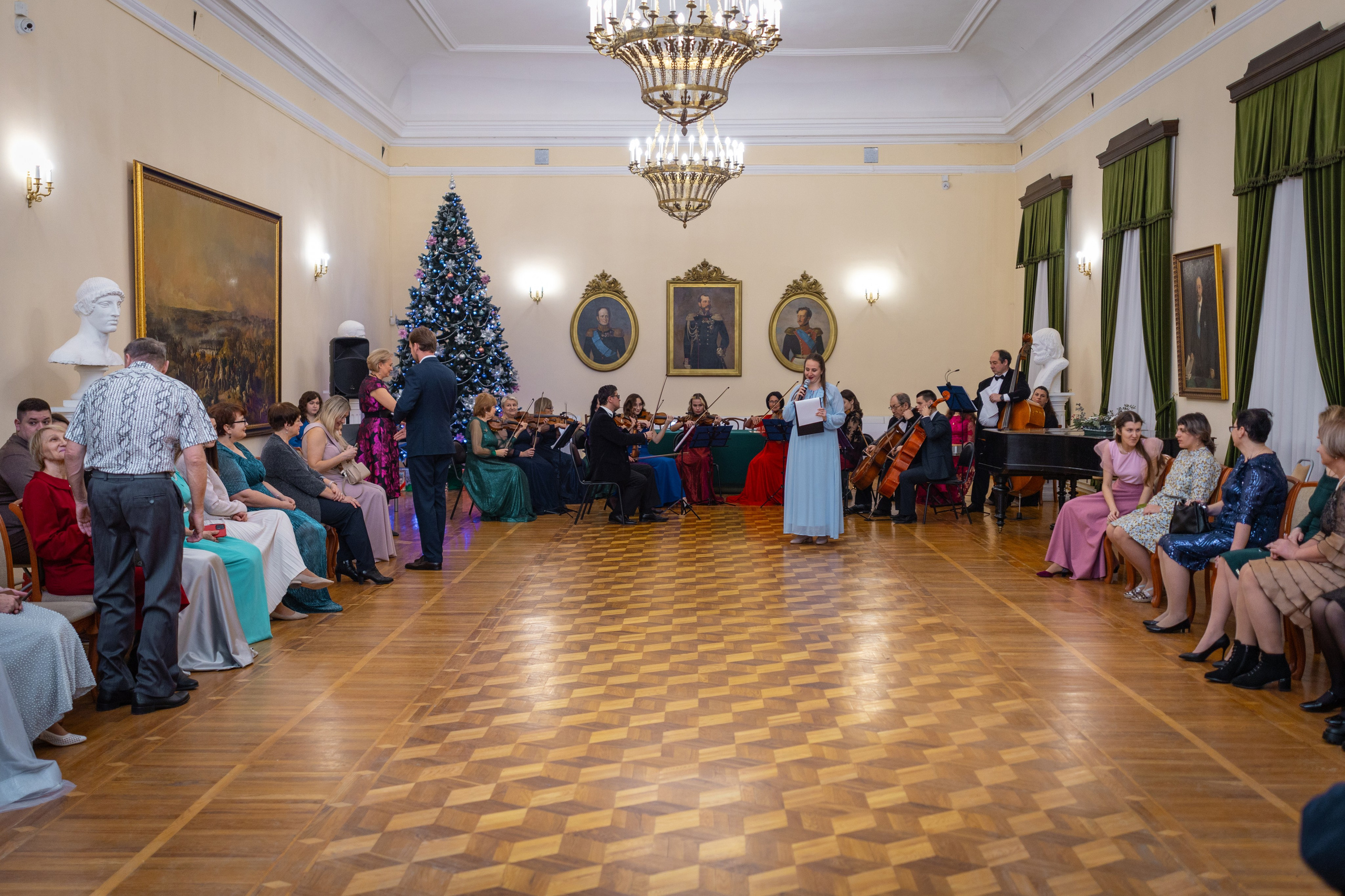 Новогодний бал в музее А. П. Чехова. Фотограф Наталья Матвеева