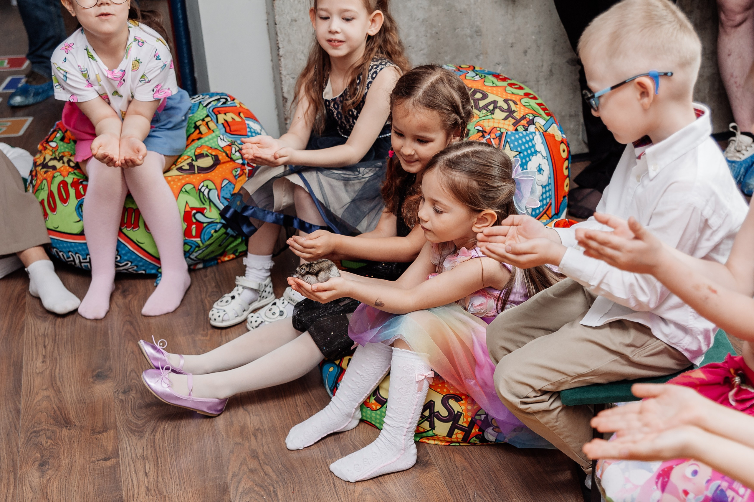 Детский день рождения в лофте Adavi. Свадебный и репортажный фотограф СПб