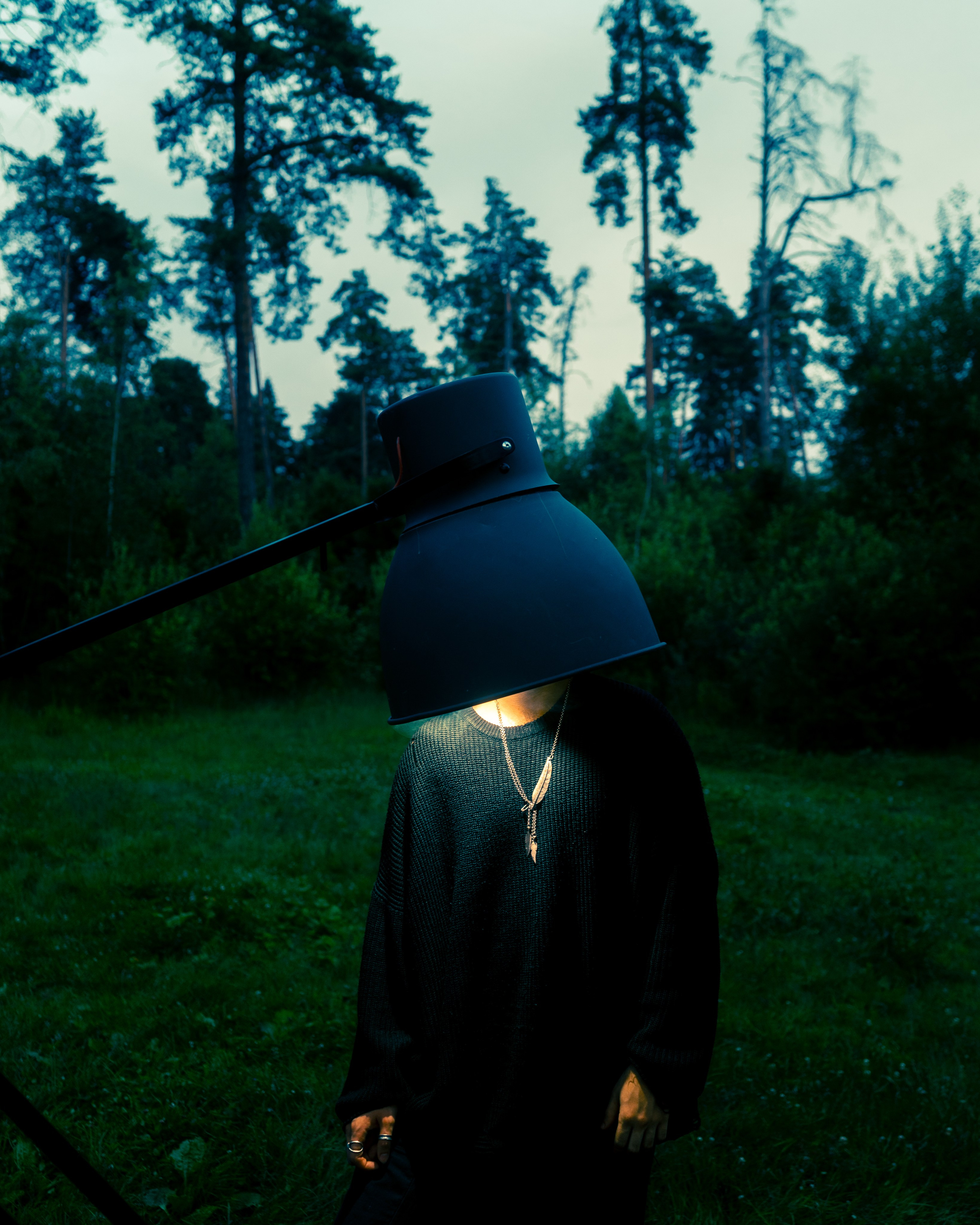 Съёмка солиста группы в лесу. Фотоведьма Дарья Нечинская