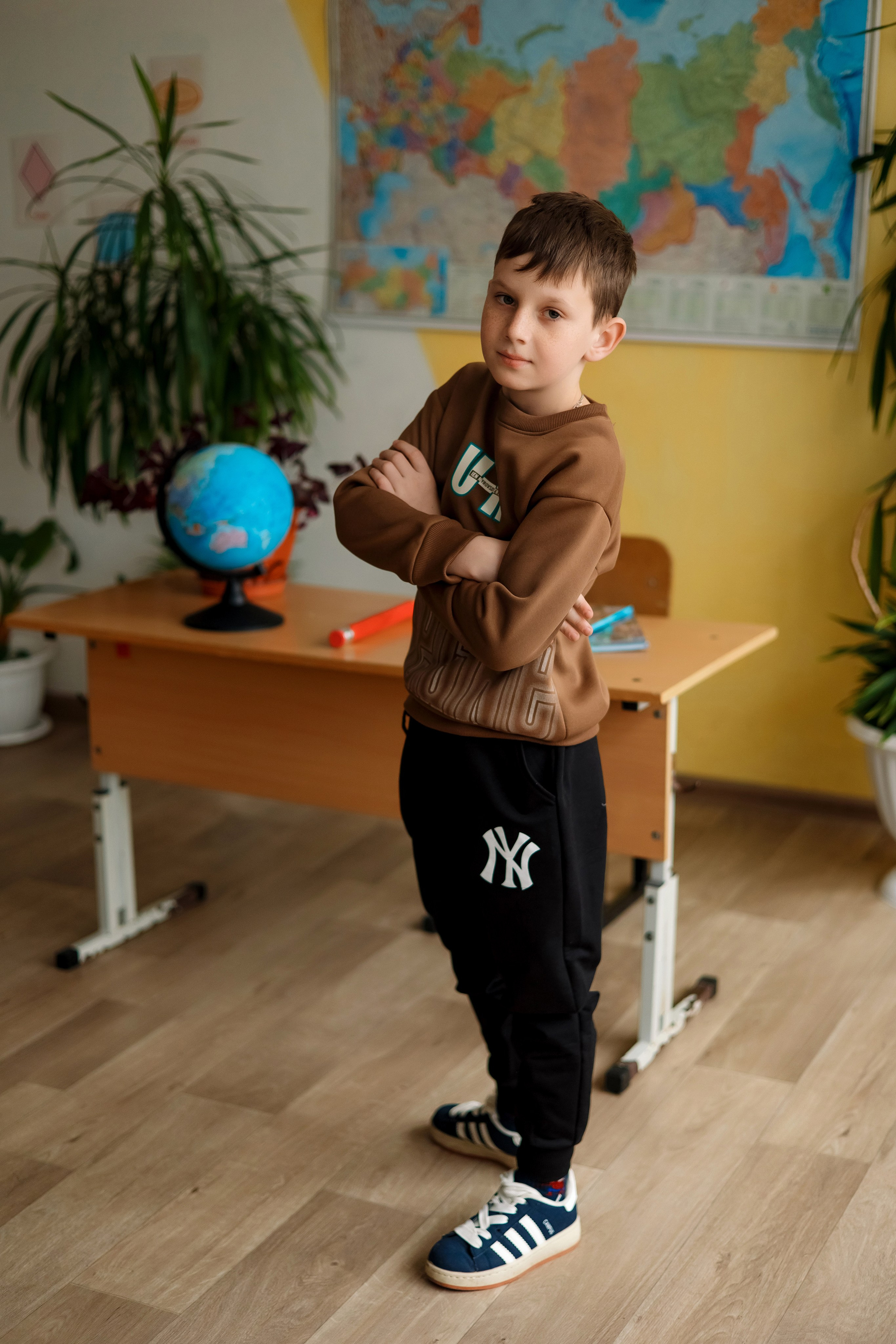 4 класс с. Барабаш. Фотограф Любовь Корниенко, Примоский край