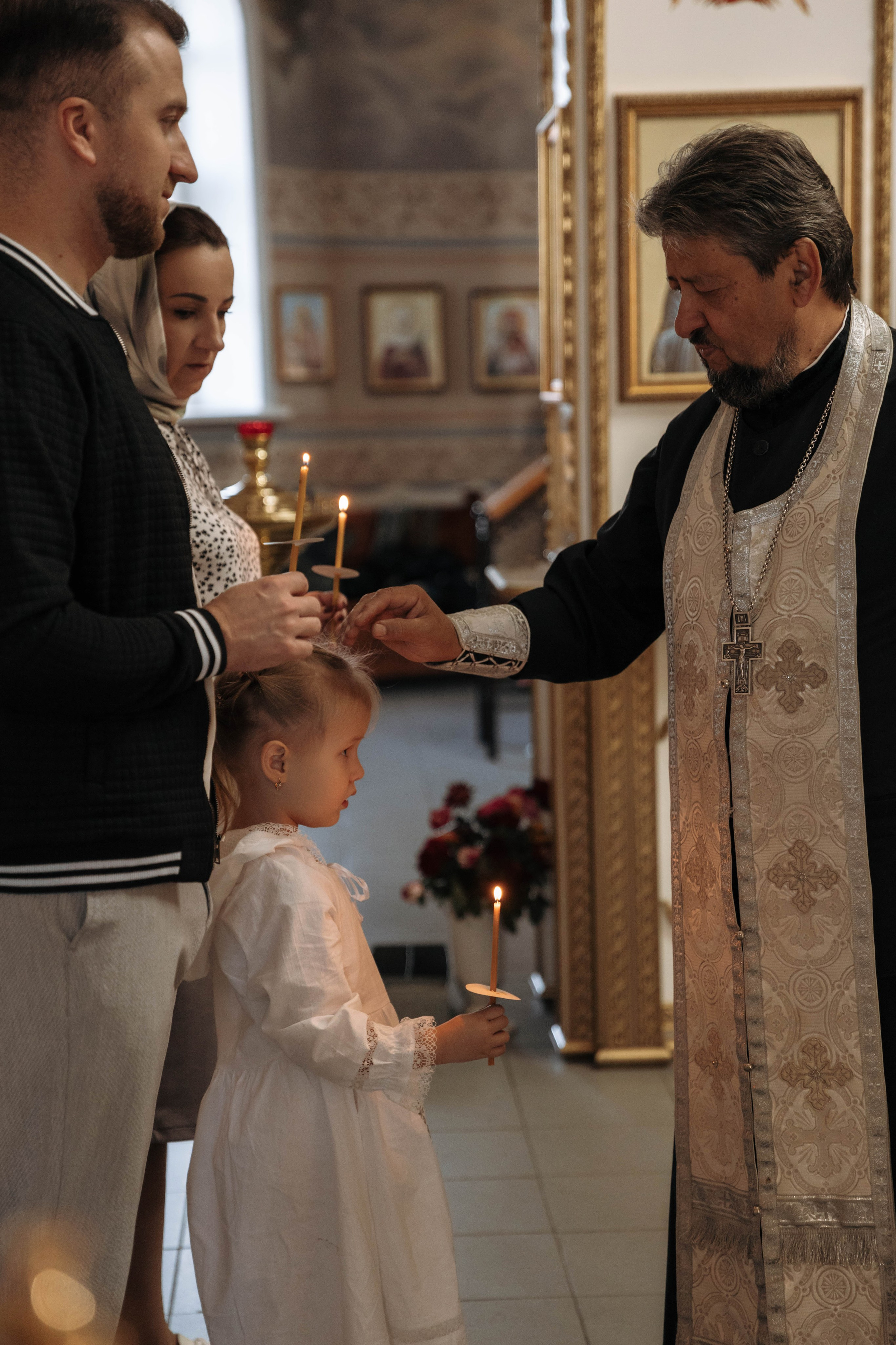 Таинство Крещения Анны. Фотограф Сальск Катерина