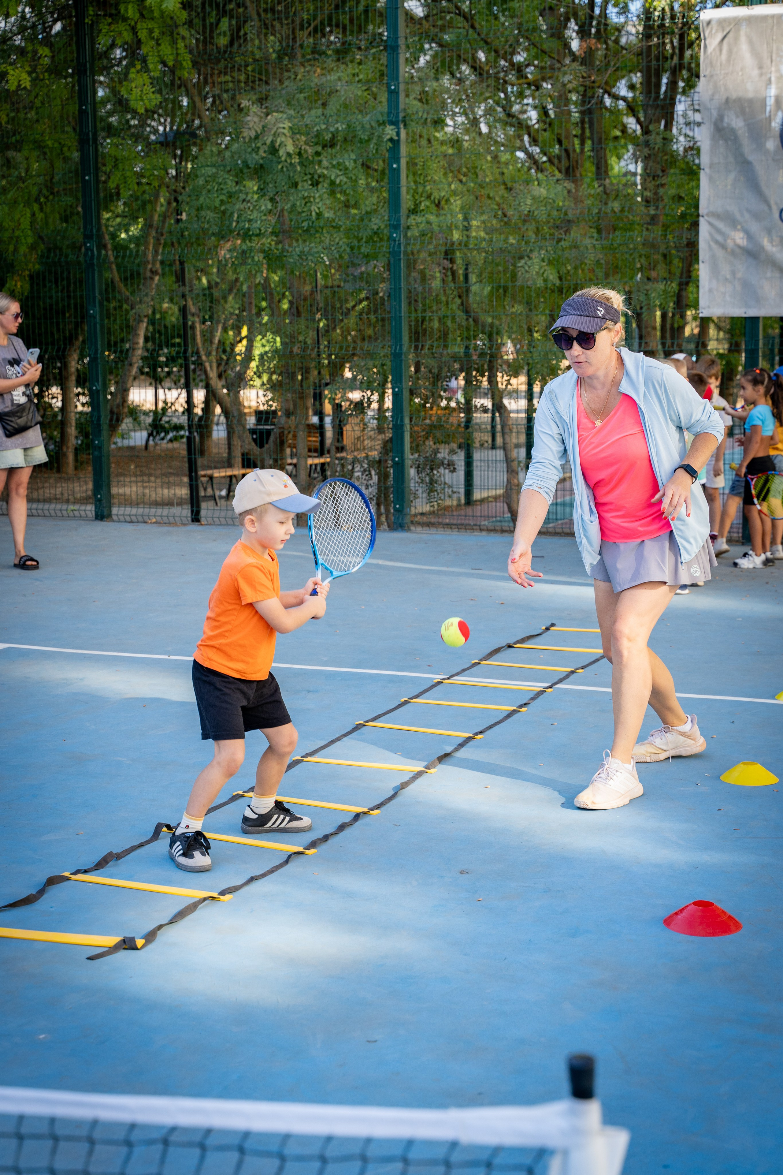 Федерация тенниса Севастополь. Малыши. Анастасия Дунаева. Фотограф в Севастополе