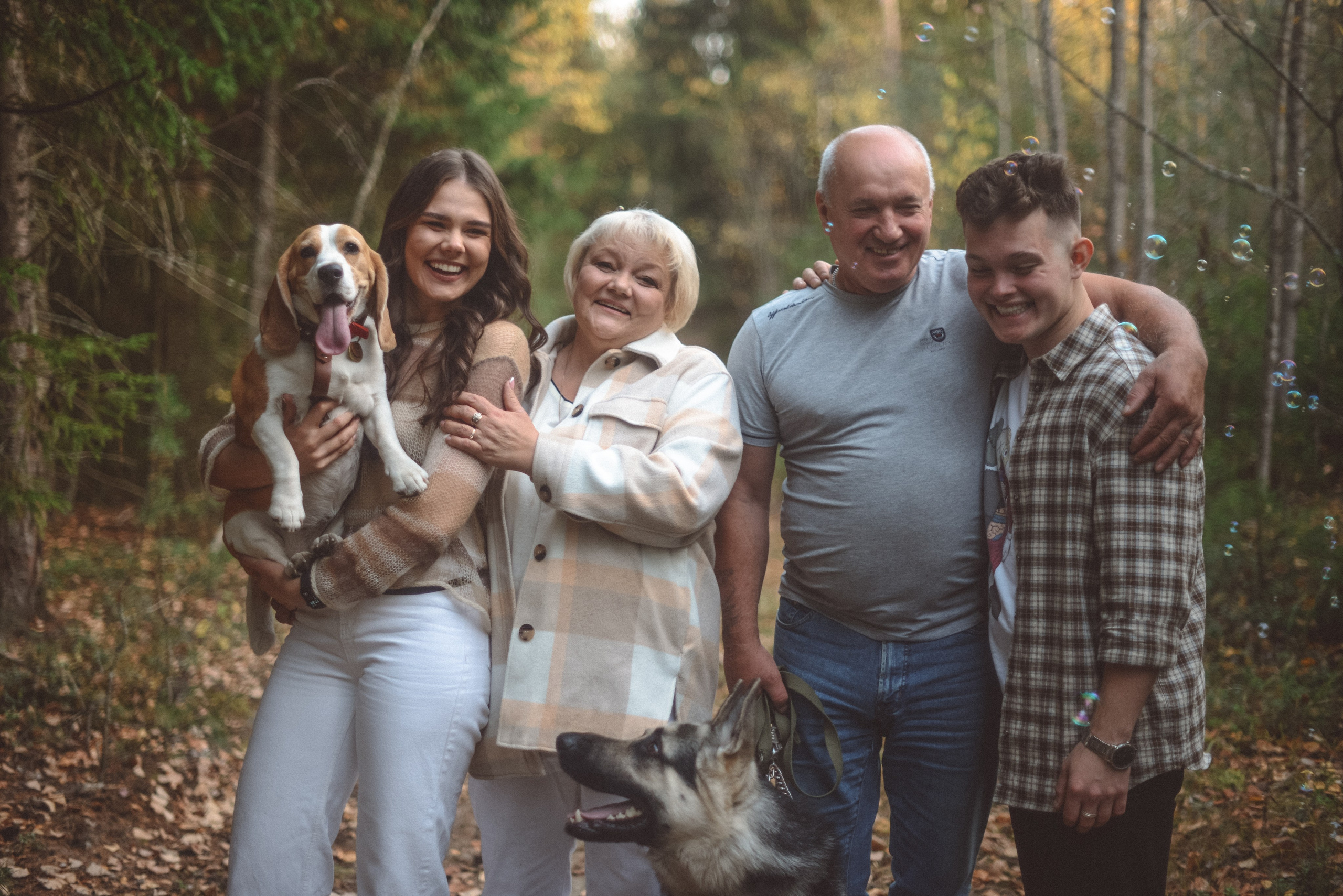 Одним осенним днем. Семейный и детский фотограф в Москве Князева Диана