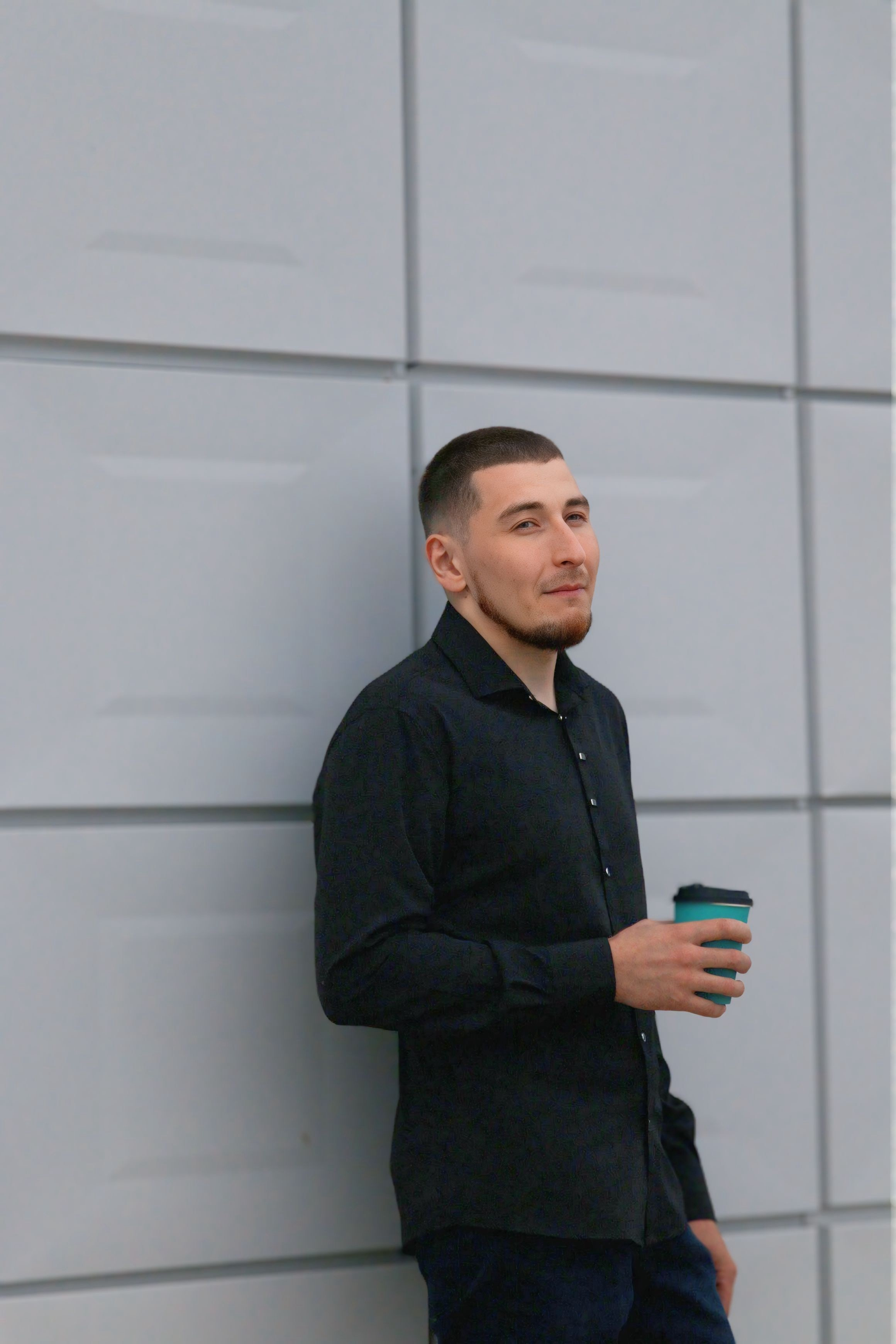 Мужская съемка на улице