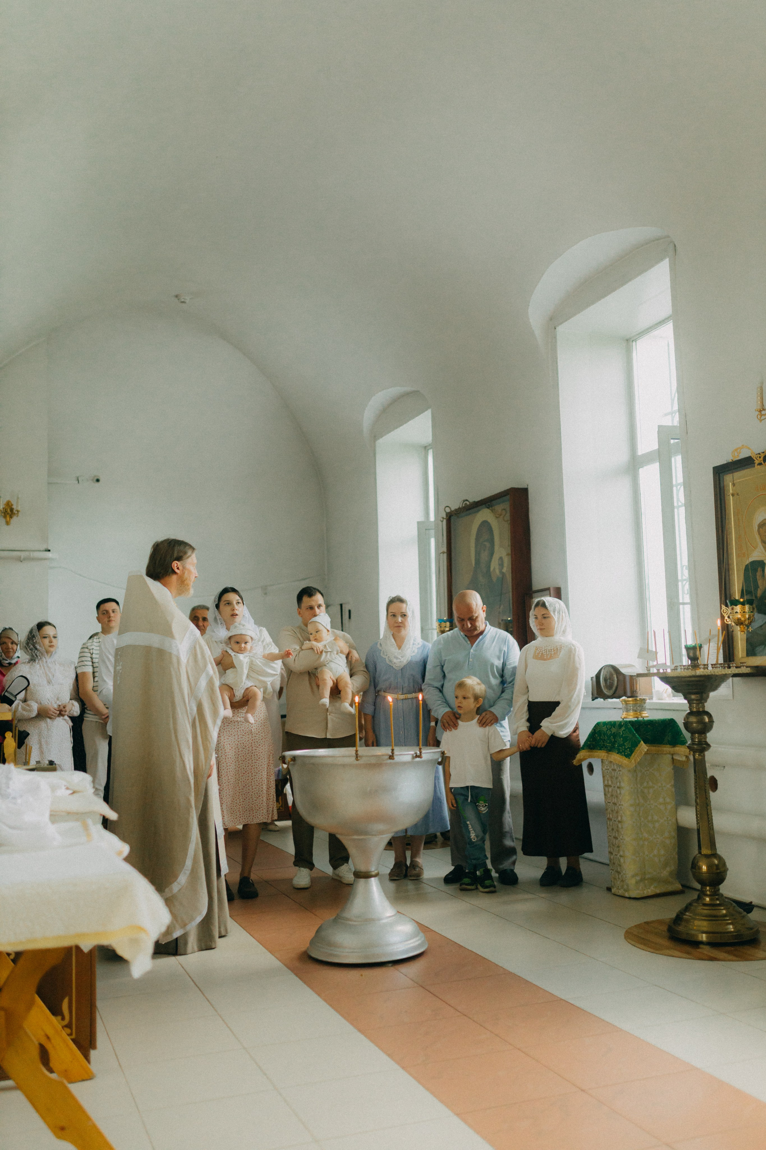 Крещение Ульяны и Арсения. Фотограф НОГИНСК, Москва, Анастасия Белая