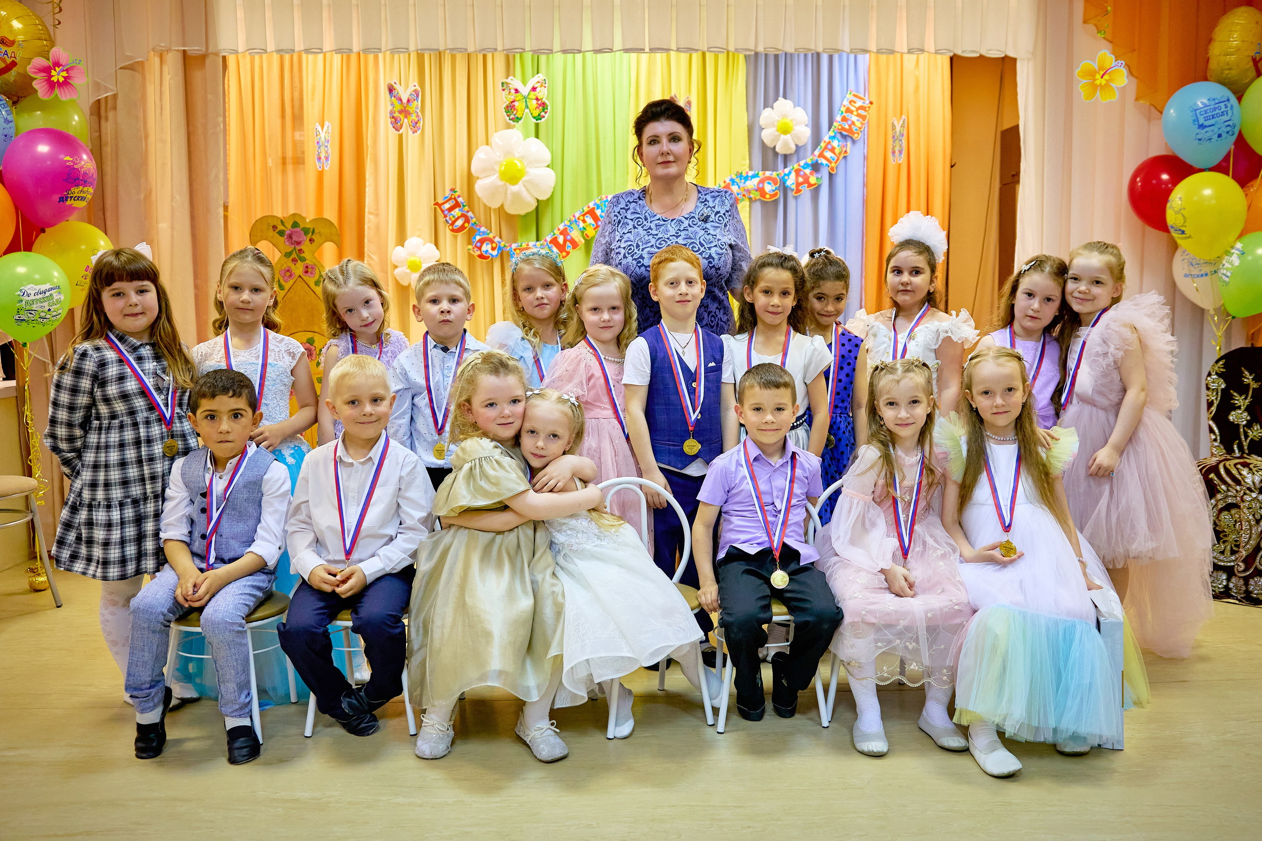 Выпускной в детском саду «Дружба». Фотограф Люся Воробьева