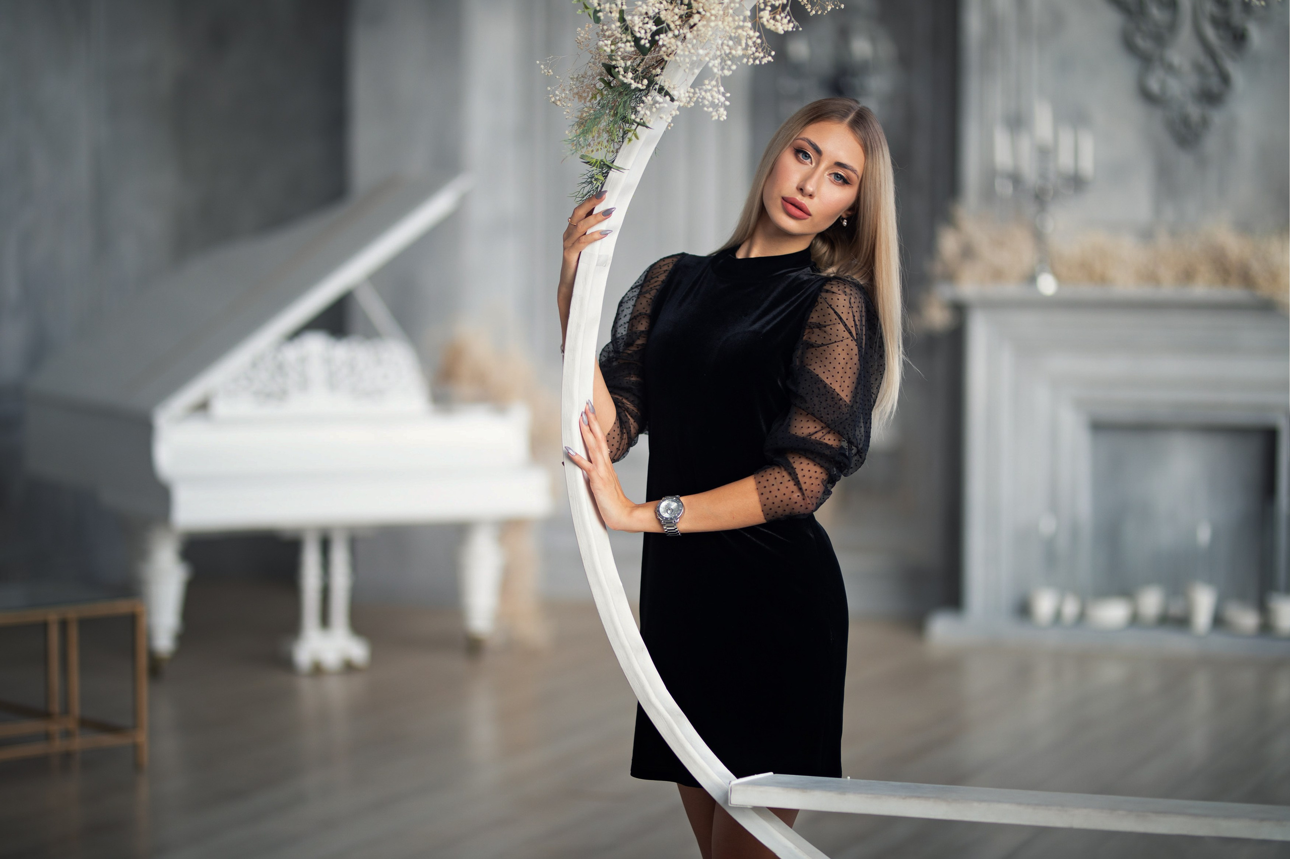 Фотосет с Яной в интерьере в формате для «себя»