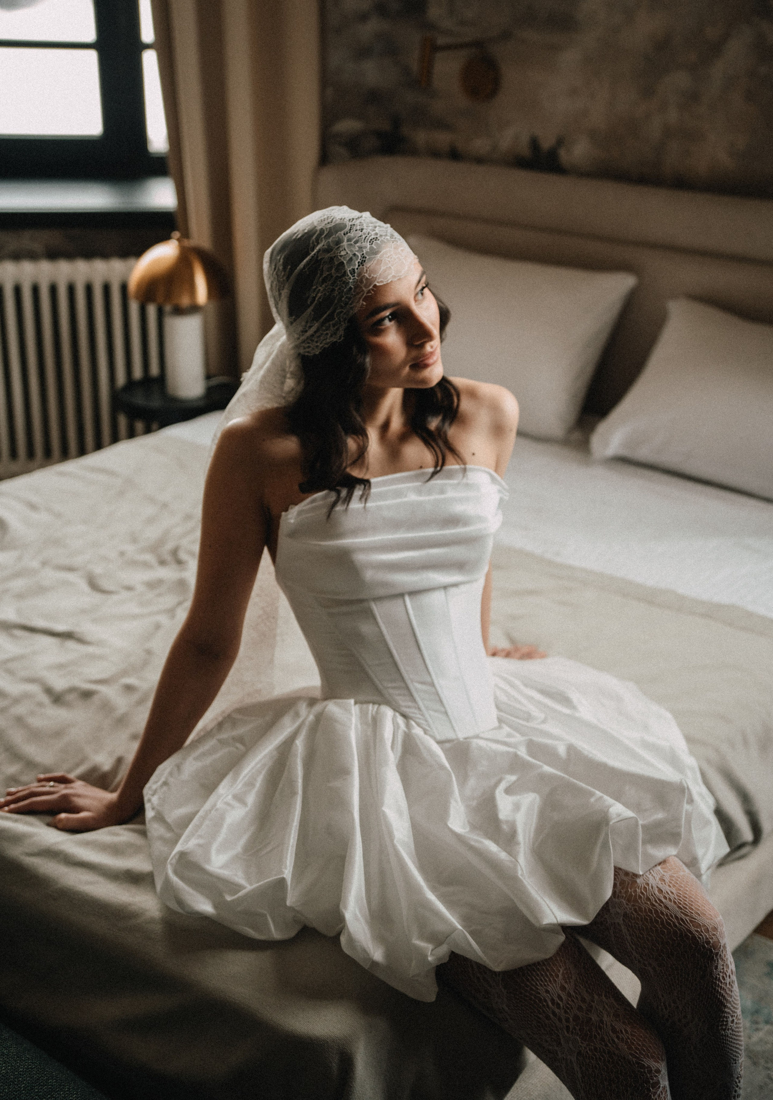 Свадебная фотосессия в Санкт-Петербурге. Утро невесты. особняк Балинского. Федосова Елизавета - свадебный фотограф СПб.