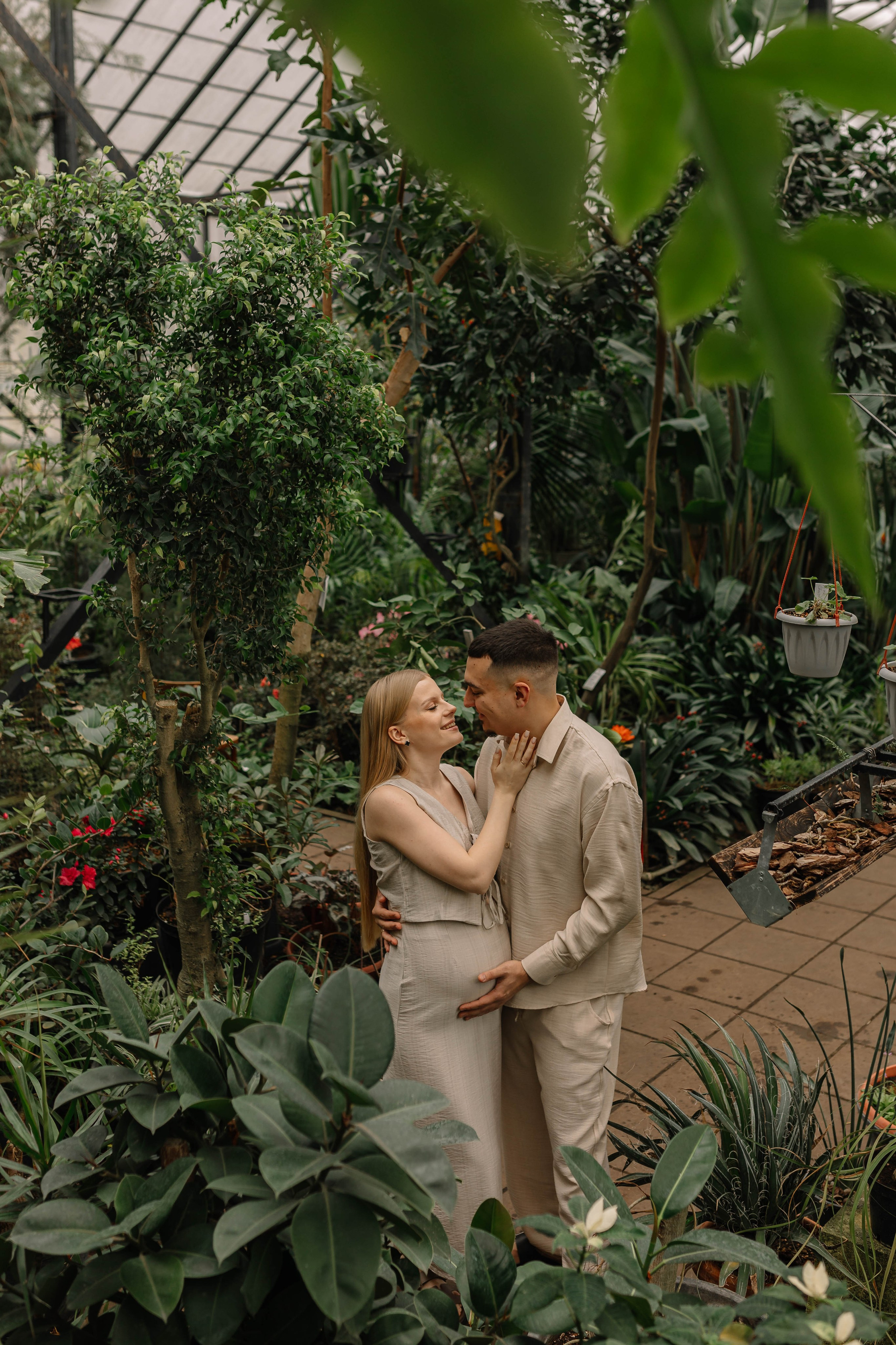 В оранжерее. Фотограф Александра Кузнецова