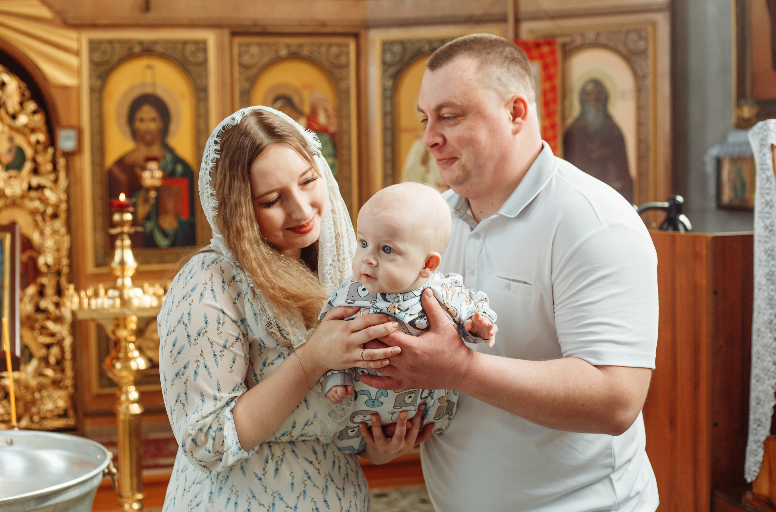 Таинство Крещения. Семейный фотограф из Новошахтинска Антонина Змиенко