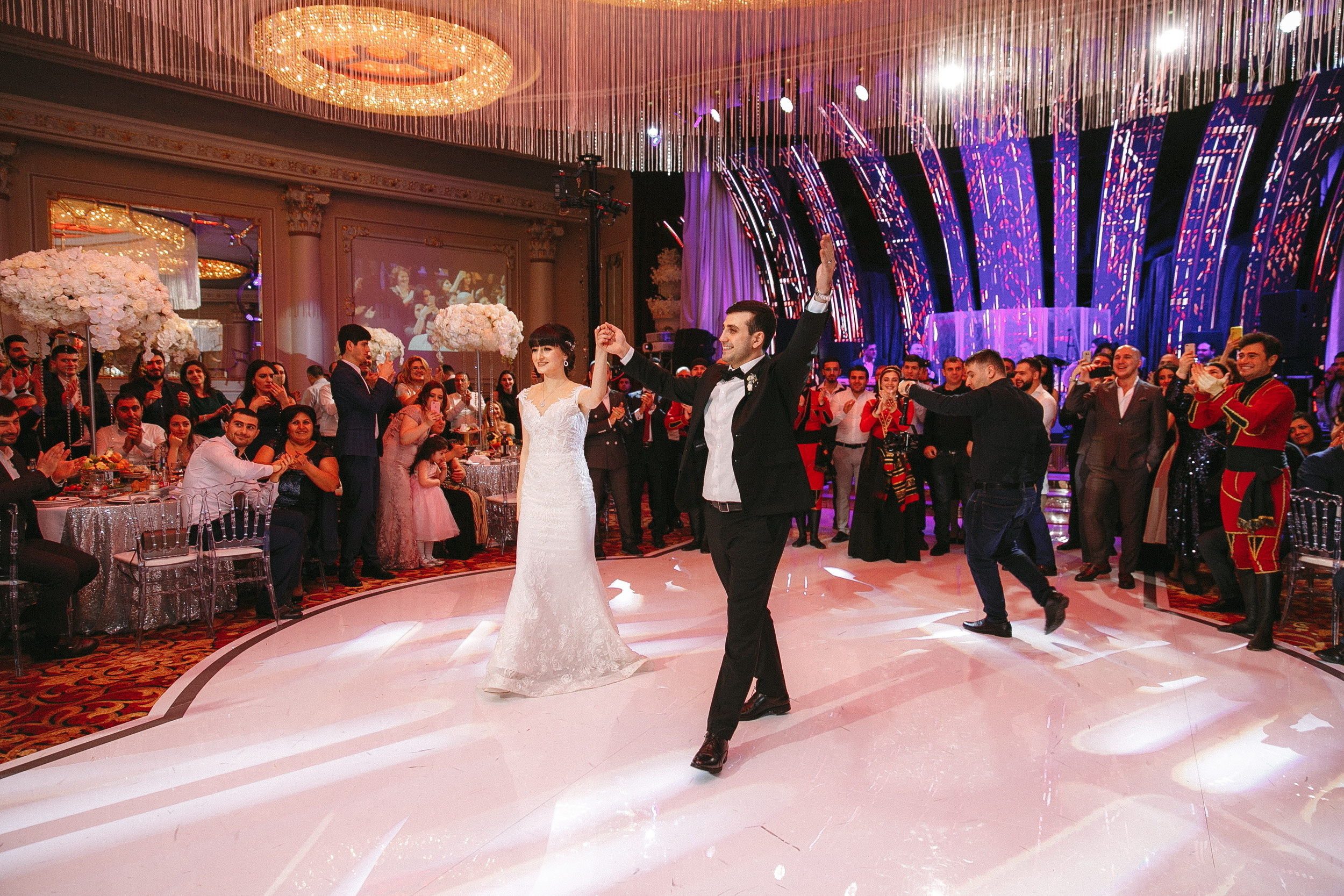 Свадебная фотосессия Ресторан Paradise в Москве для Севак и Наны