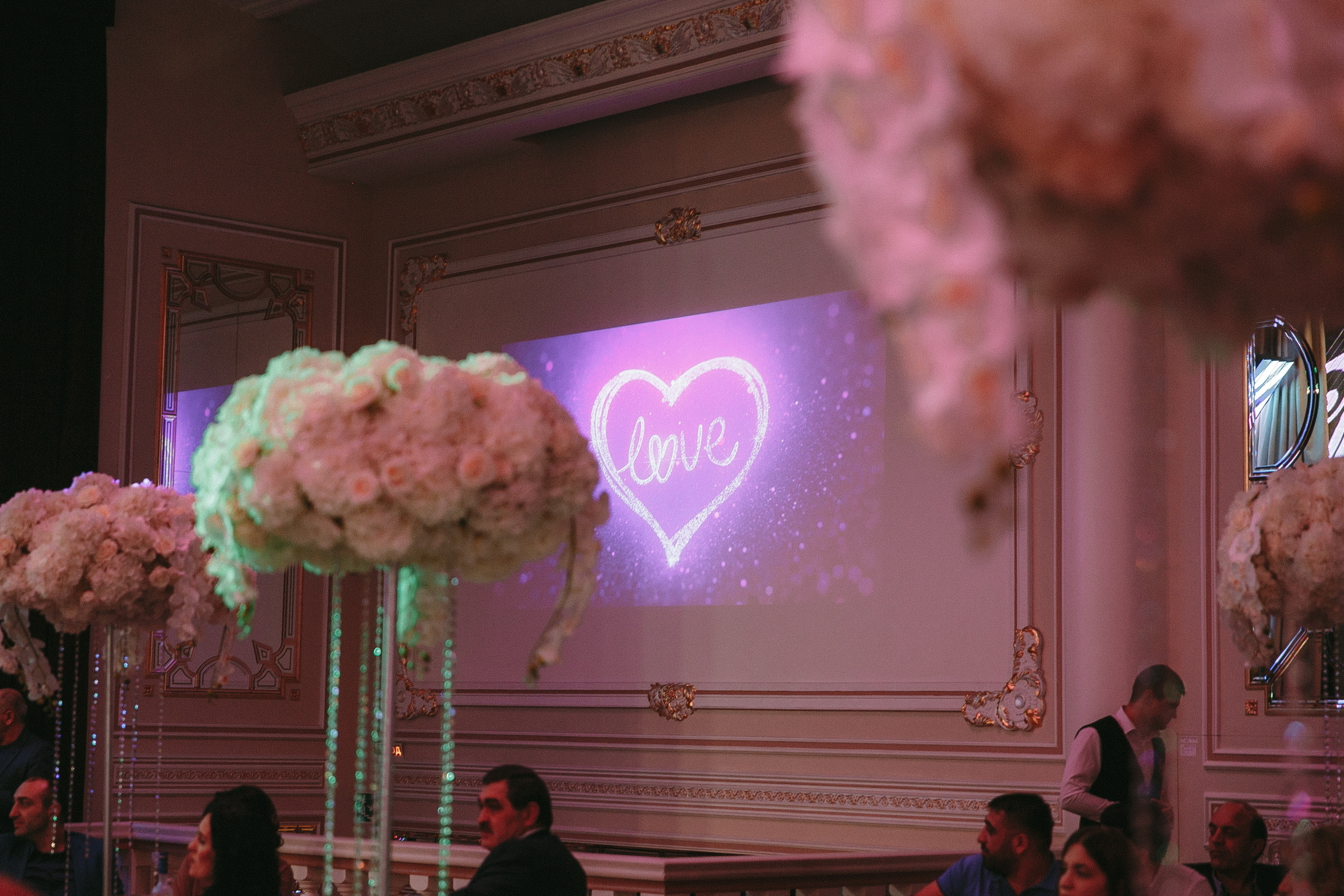 Свадебная фотосессия Ресторан Paradise в Москве для Севак и Наны