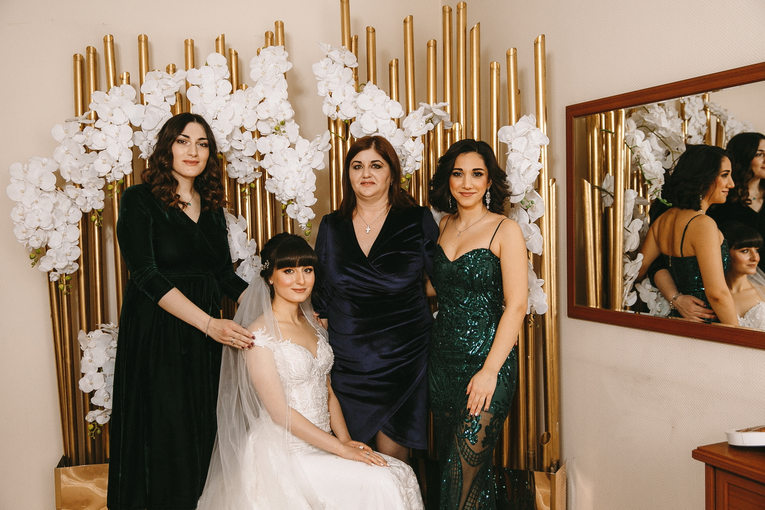 Свадебная фотосессия Ресторан Paradise в Москве для Севак и Наны