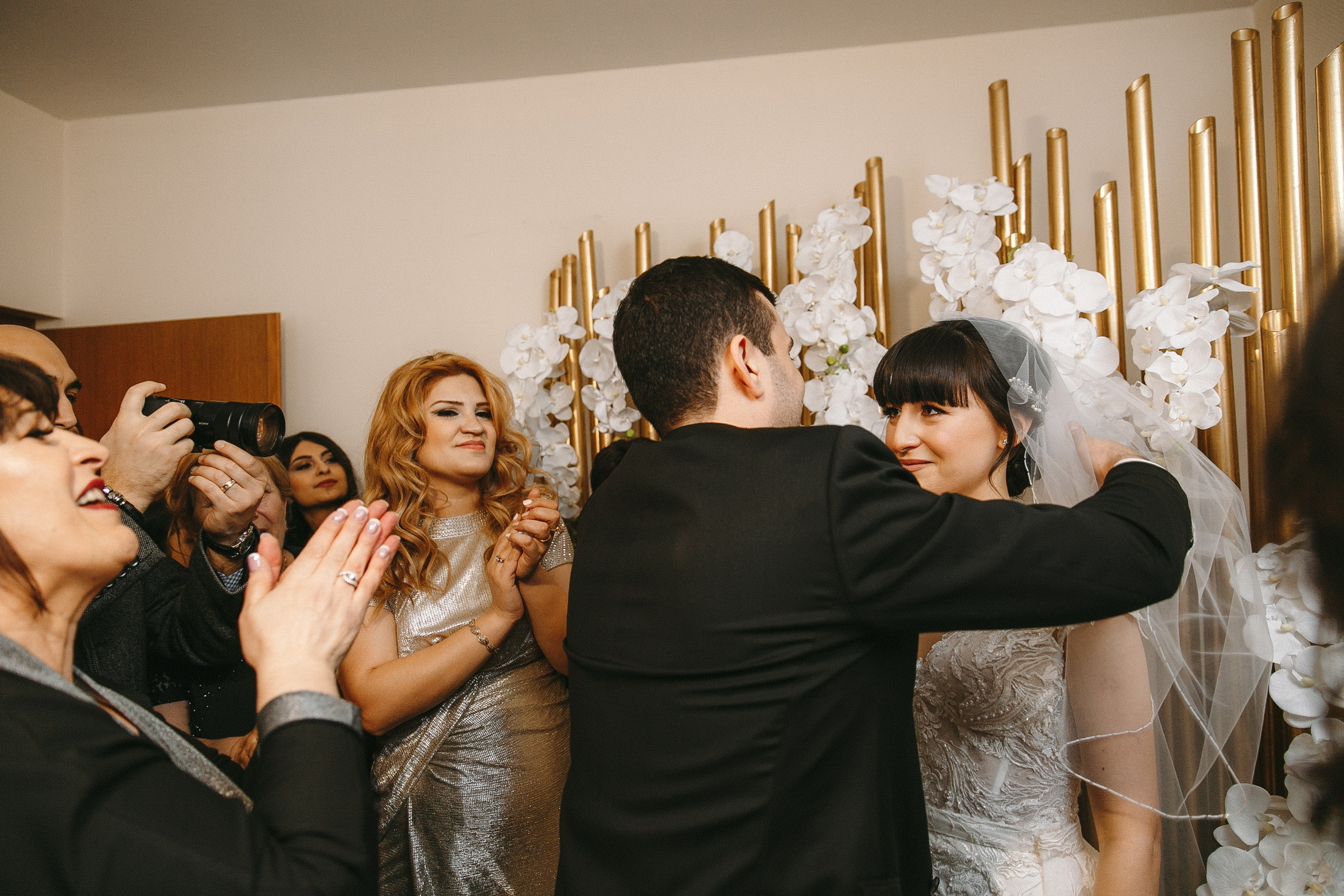 Свадебная фотосессия Ресторан Paradise в Москве для Севак и Наны