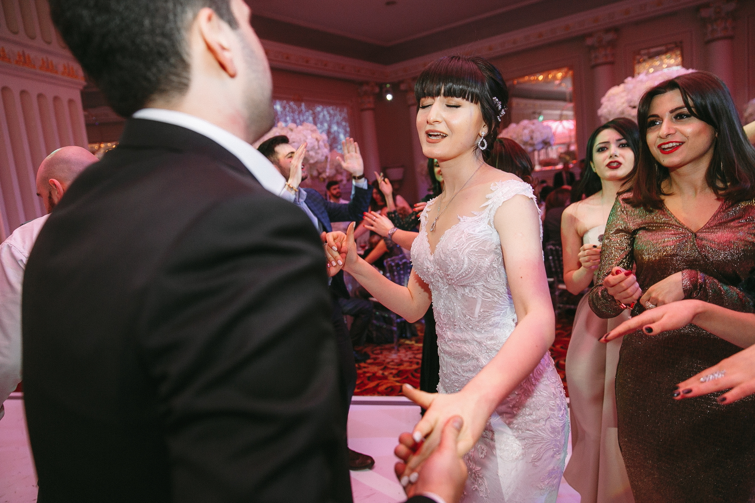 Свадебная фотосессия Ресторан Paradise в Москве для Севак и Наны