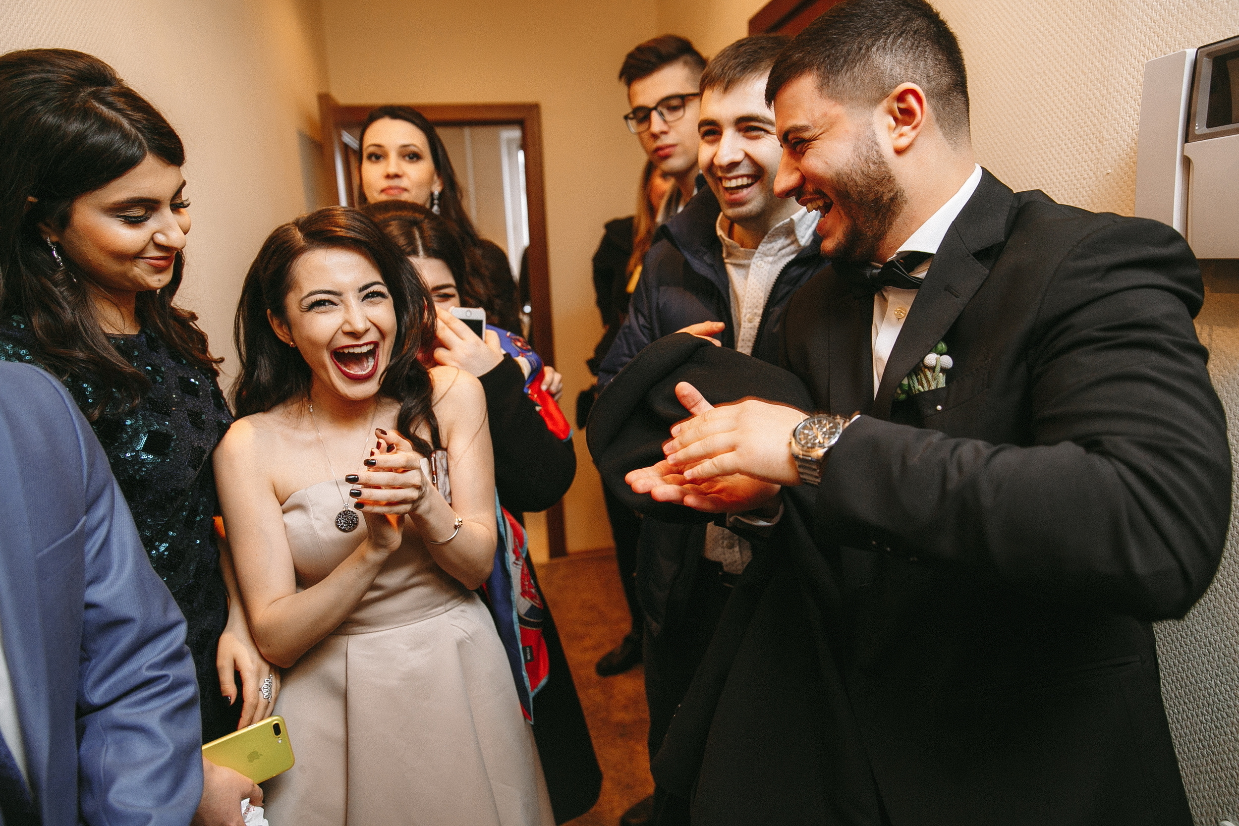 Свадебная фотосессия Ресторан Paradise в Москве для Севак и Наны