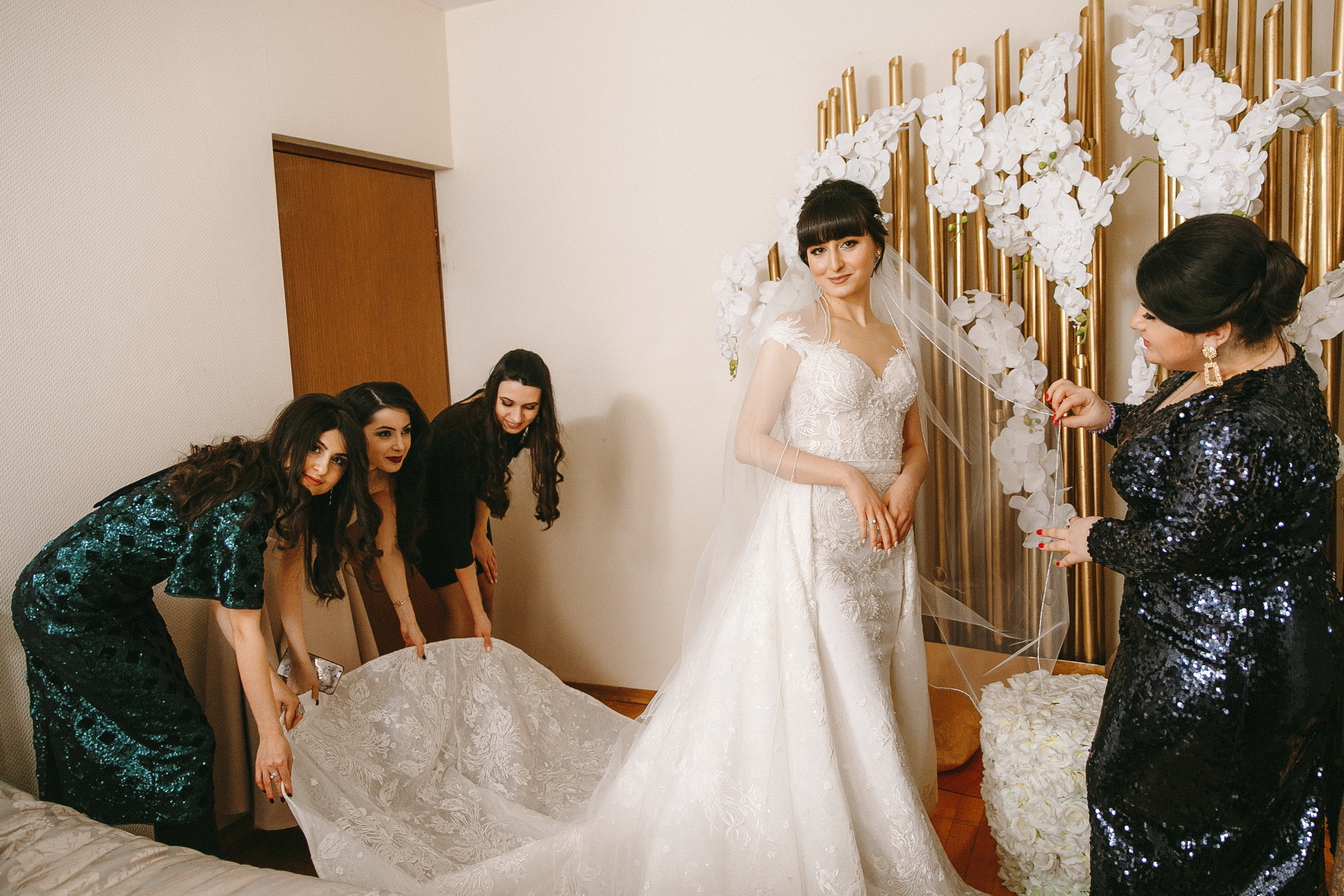 Свадебная фотосессия Ресторан Paradise в Москве для Севак и Наны