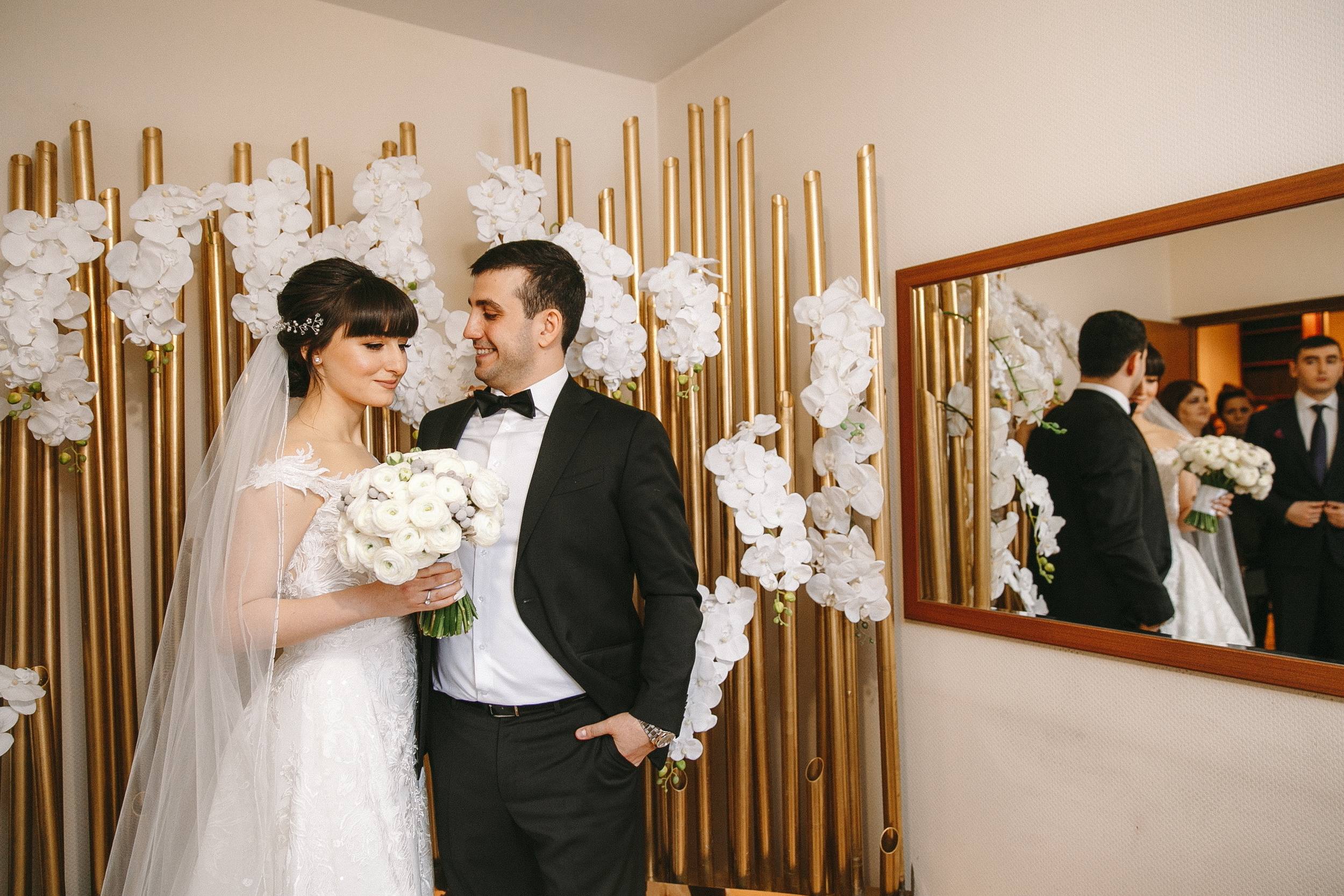 Свадебная фотосессия Ресторан Paradise в Москве для Севак и Наны