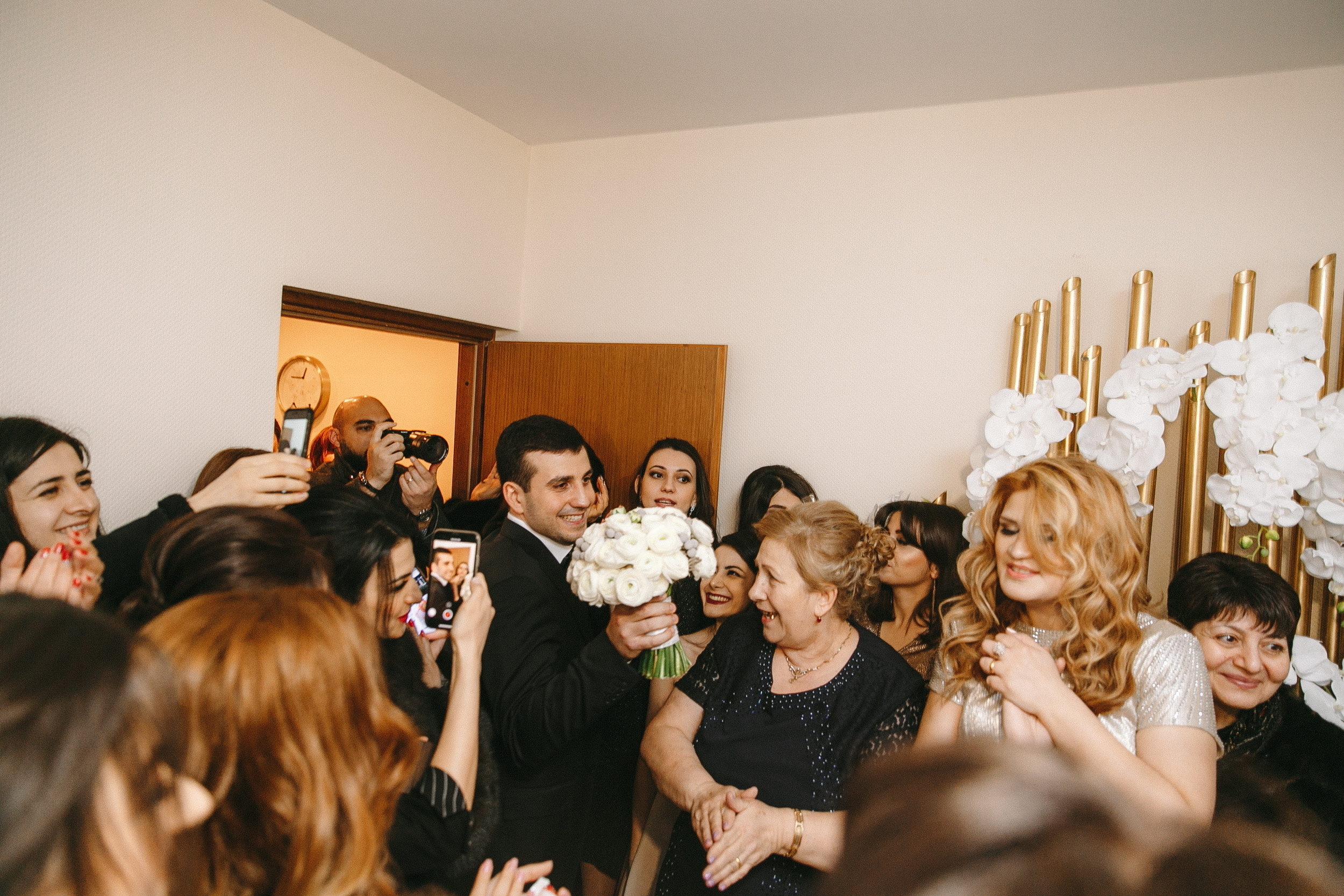 Свадебная фотосессия Ресторан Paradise в Москве для Севак и Наны