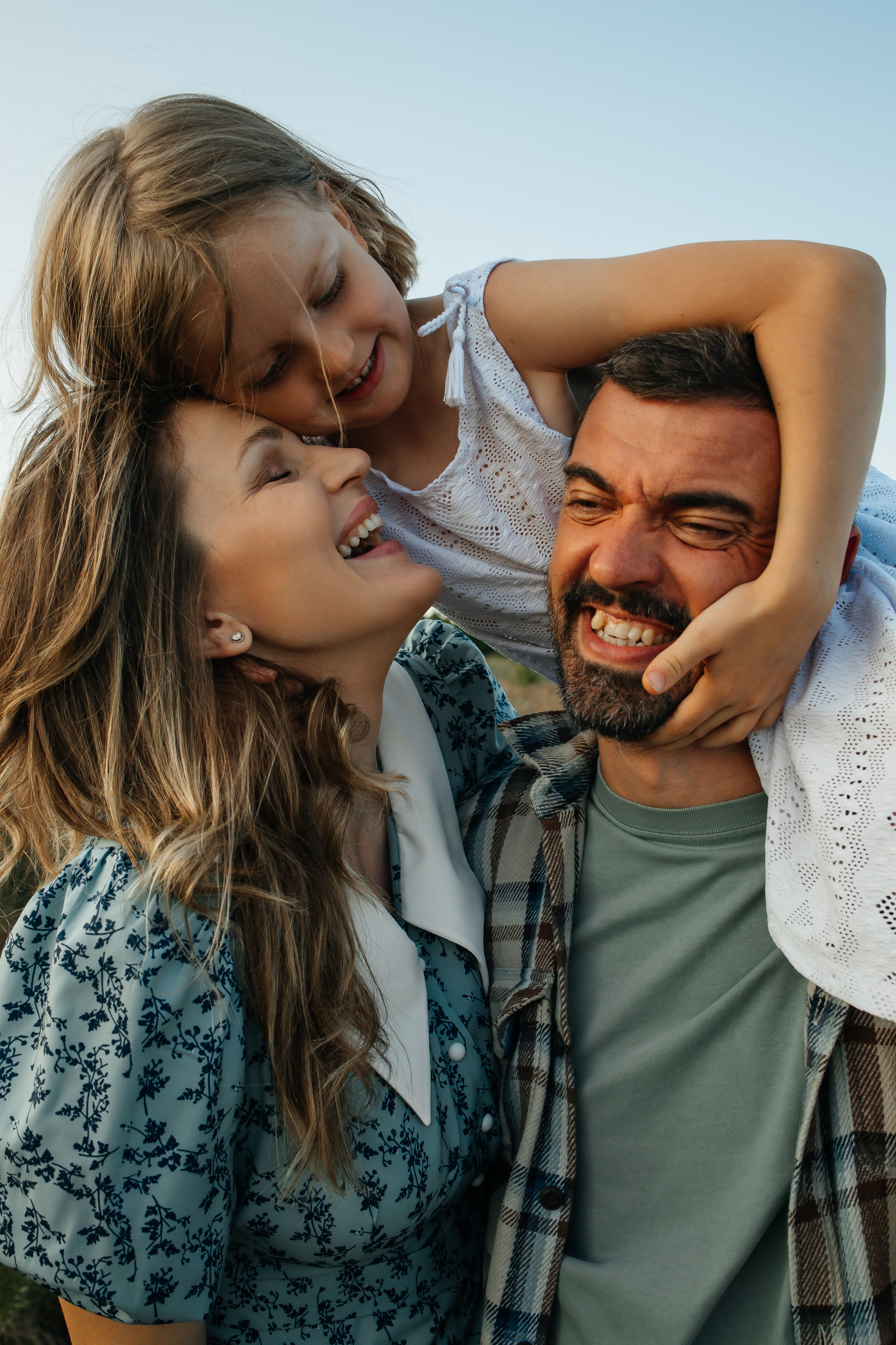 Александра, Артём и Ева