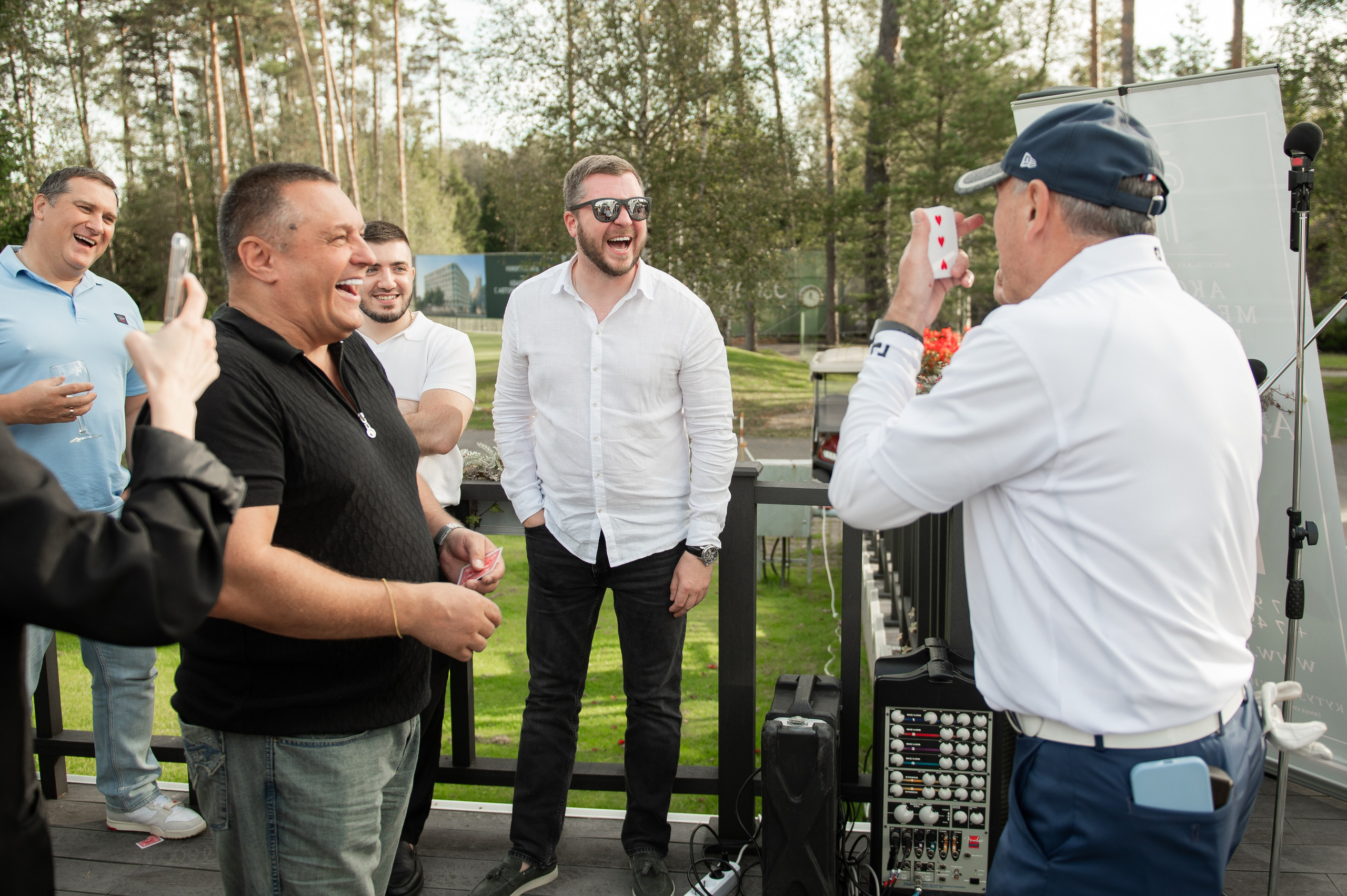 Турнир по гольфу. Профессиональный фотограф в Москве Александра Харламова