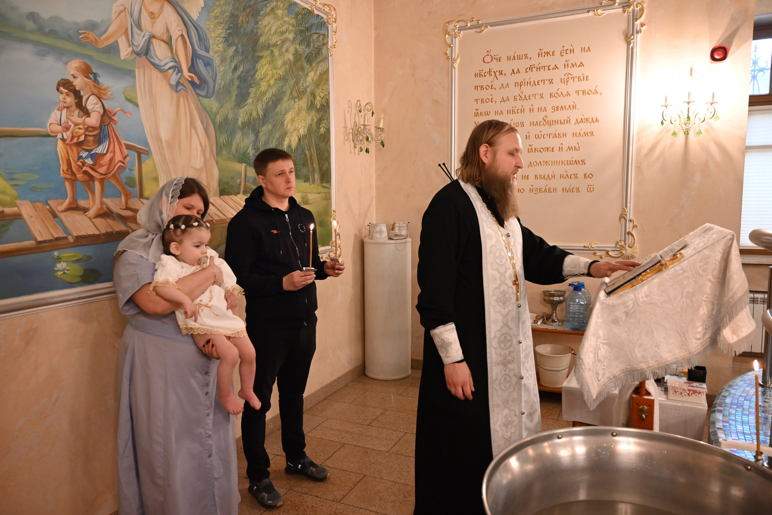 Крещение 7 мая. Семейный и детский фотограф Москва