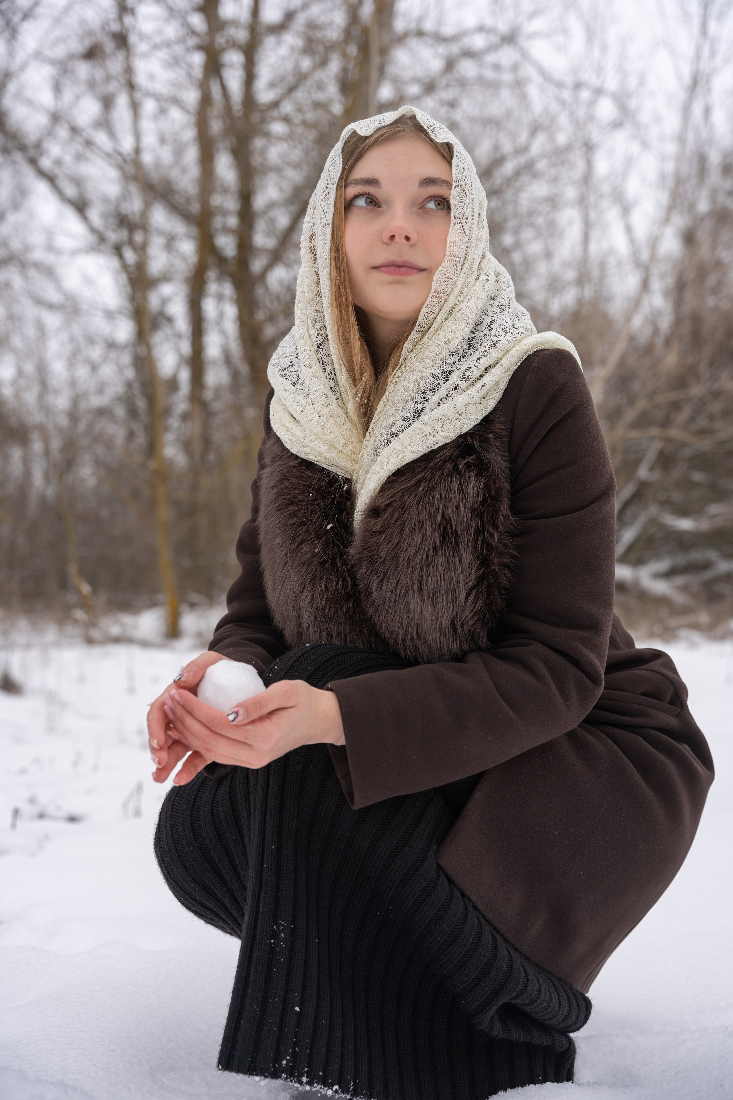 Маша. Два образа одной зимы. Фотограф |Ленинск, Волжский, Волгоград| Наталья Савилова