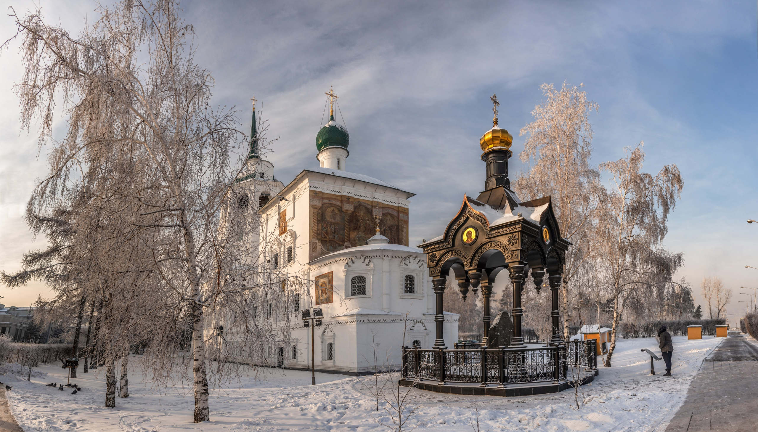 Зимний Иркутск. Фотограф Лара Кучина