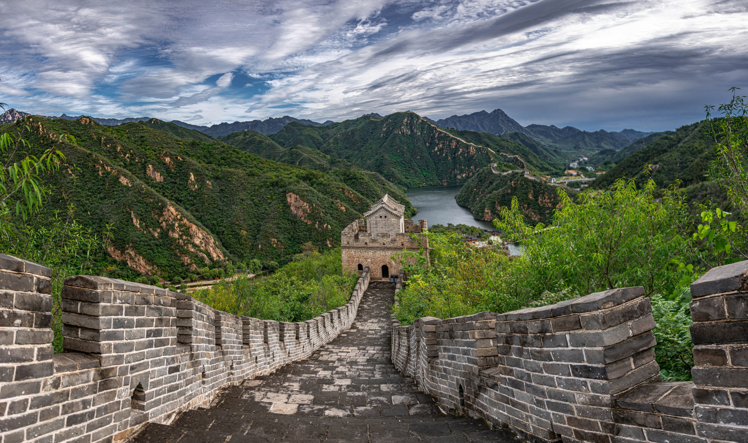 Китай Великая Китайская стена. Фотограф Лара Кучина