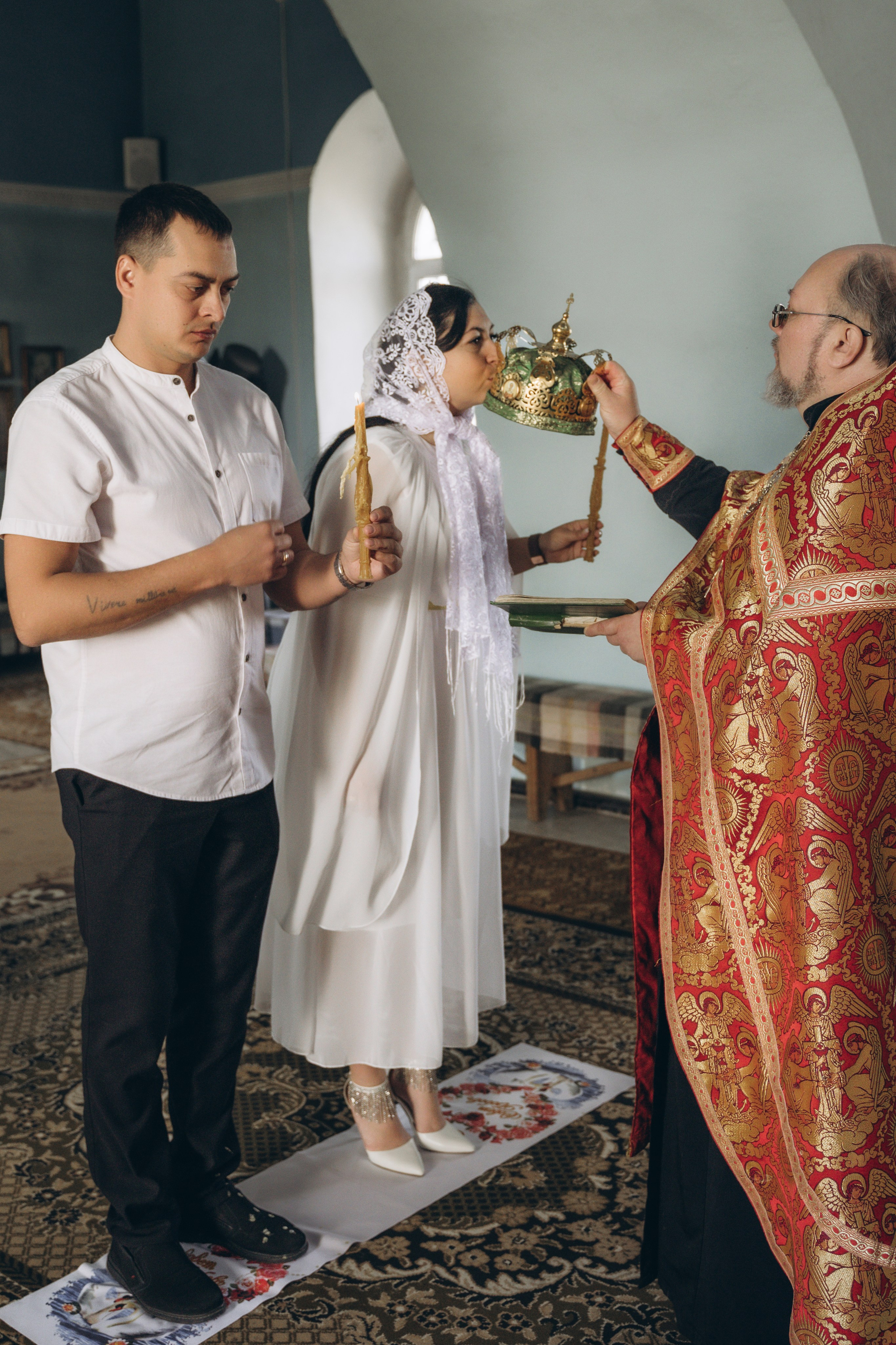 Венчание Церковь Покрова Пресвятой Богородицы. Семейный фотограф в Белгороде Амелина Алина