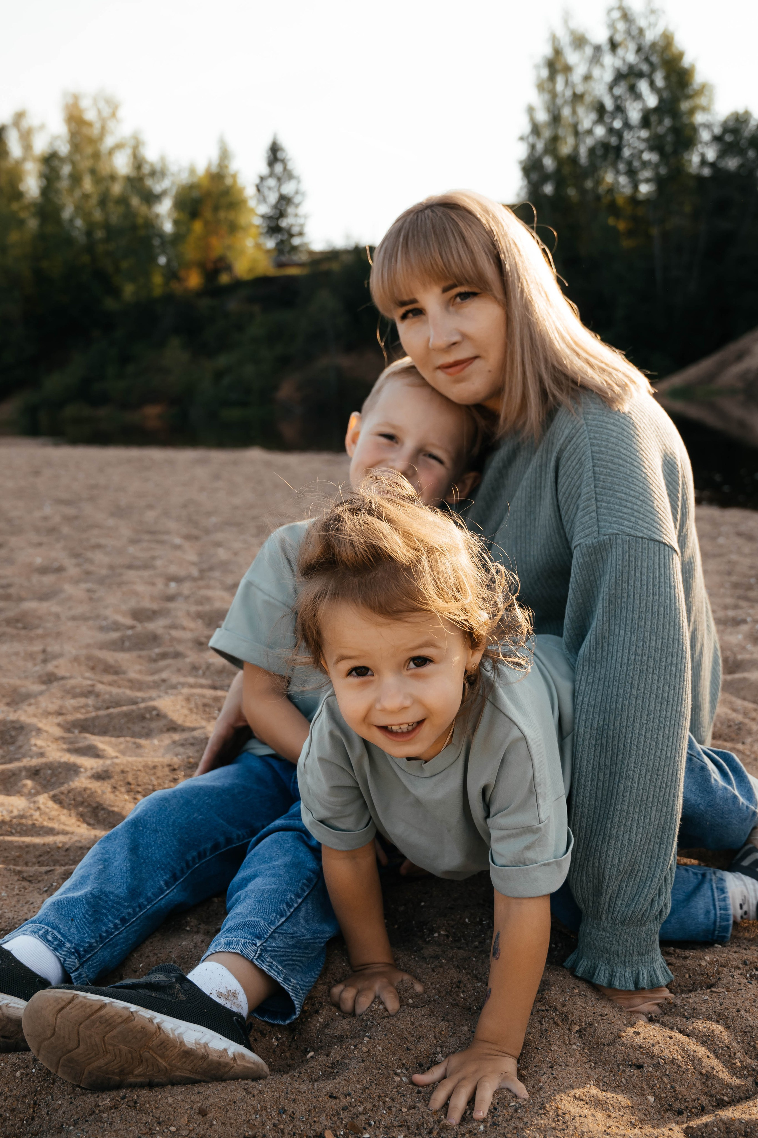 Съёмка на пляже в Верховажье. Свадебный и семейный фотограф г. Ярославль Савинская Анастасия
