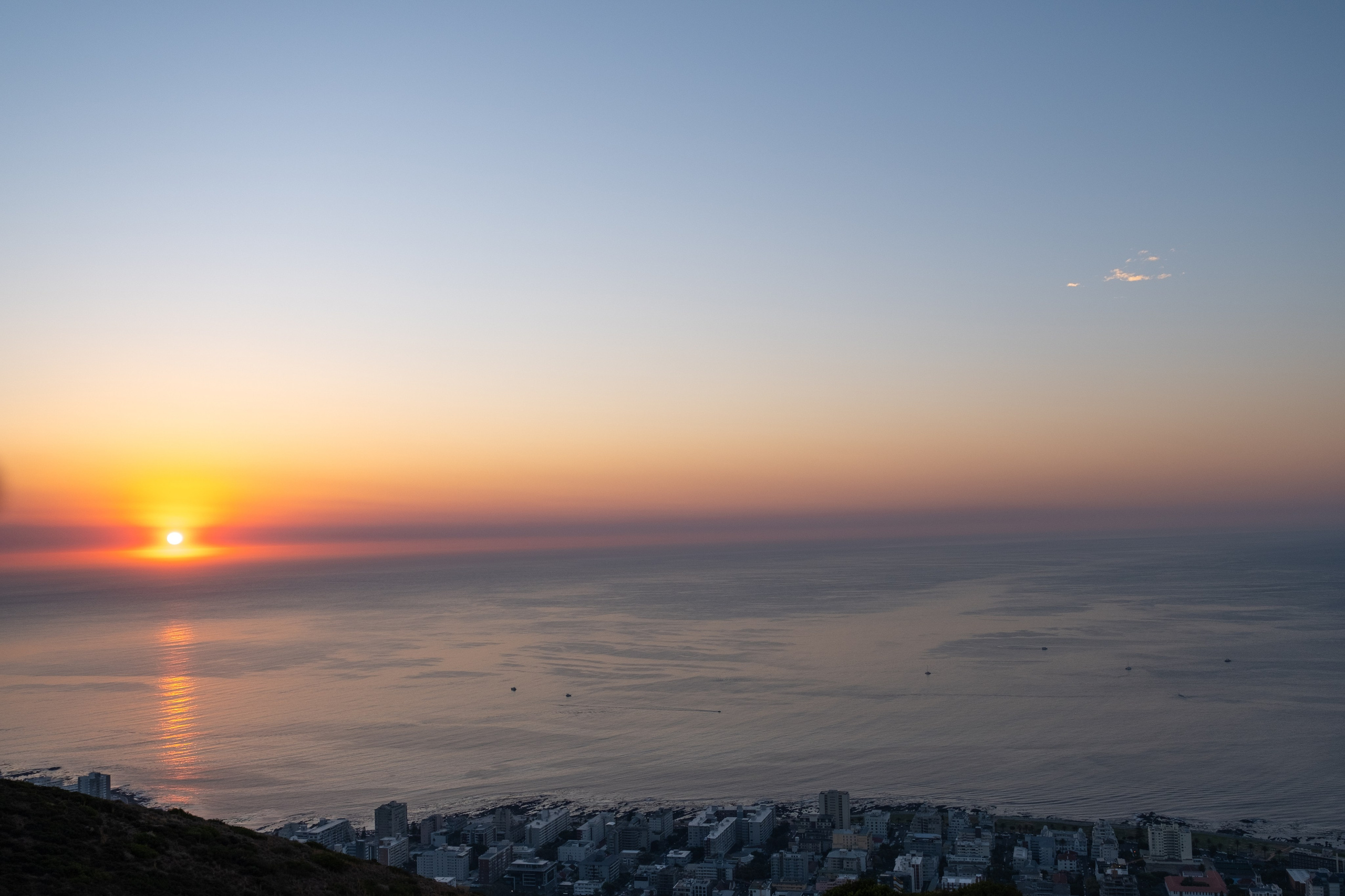 Морские котики и закат. Фотографии из путешествий