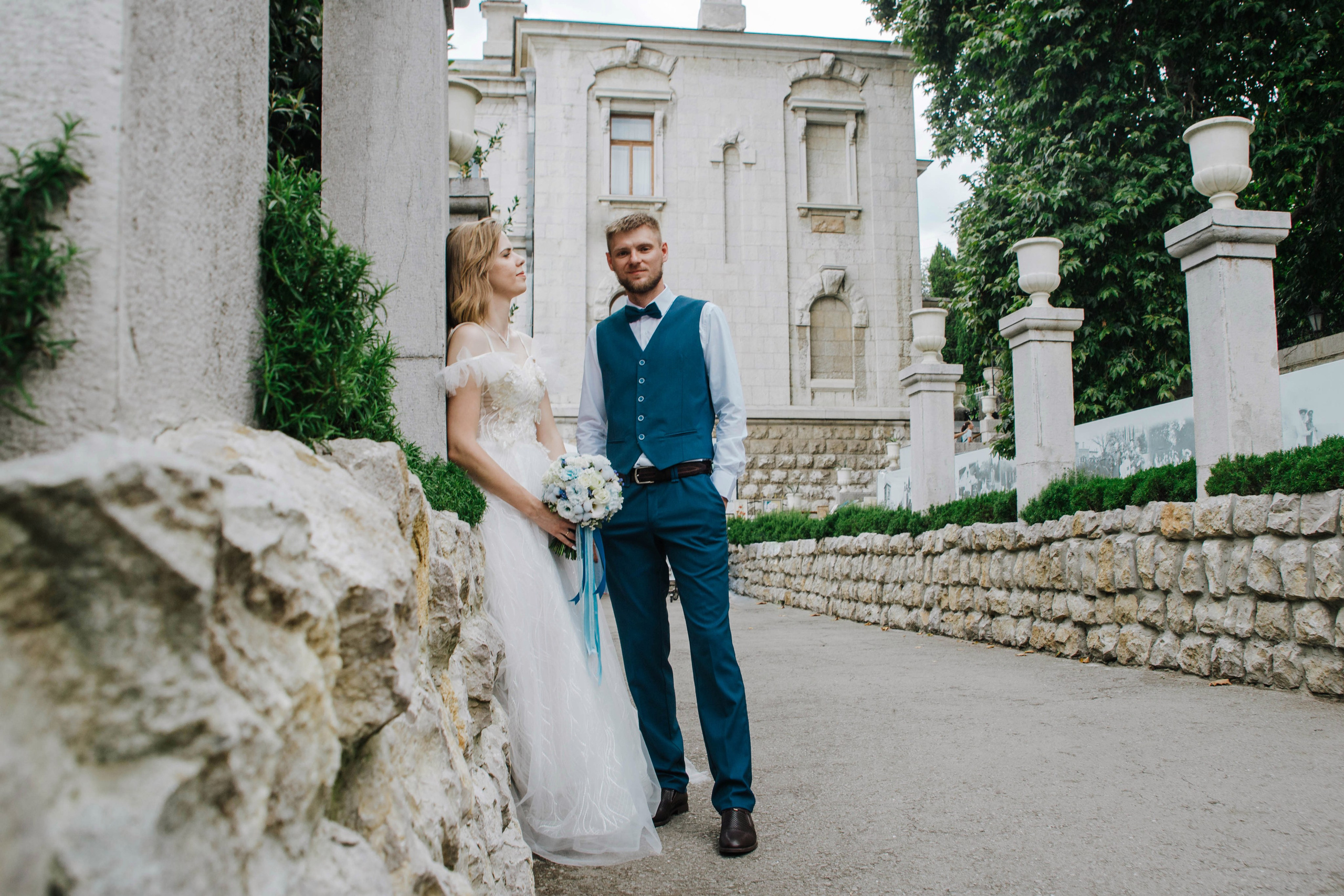 Валентина & Николай. Свадебная съемка в Ливадийском дворце. Свадебный и контент фотограф в Севастополе и Крыму Марина Данилова