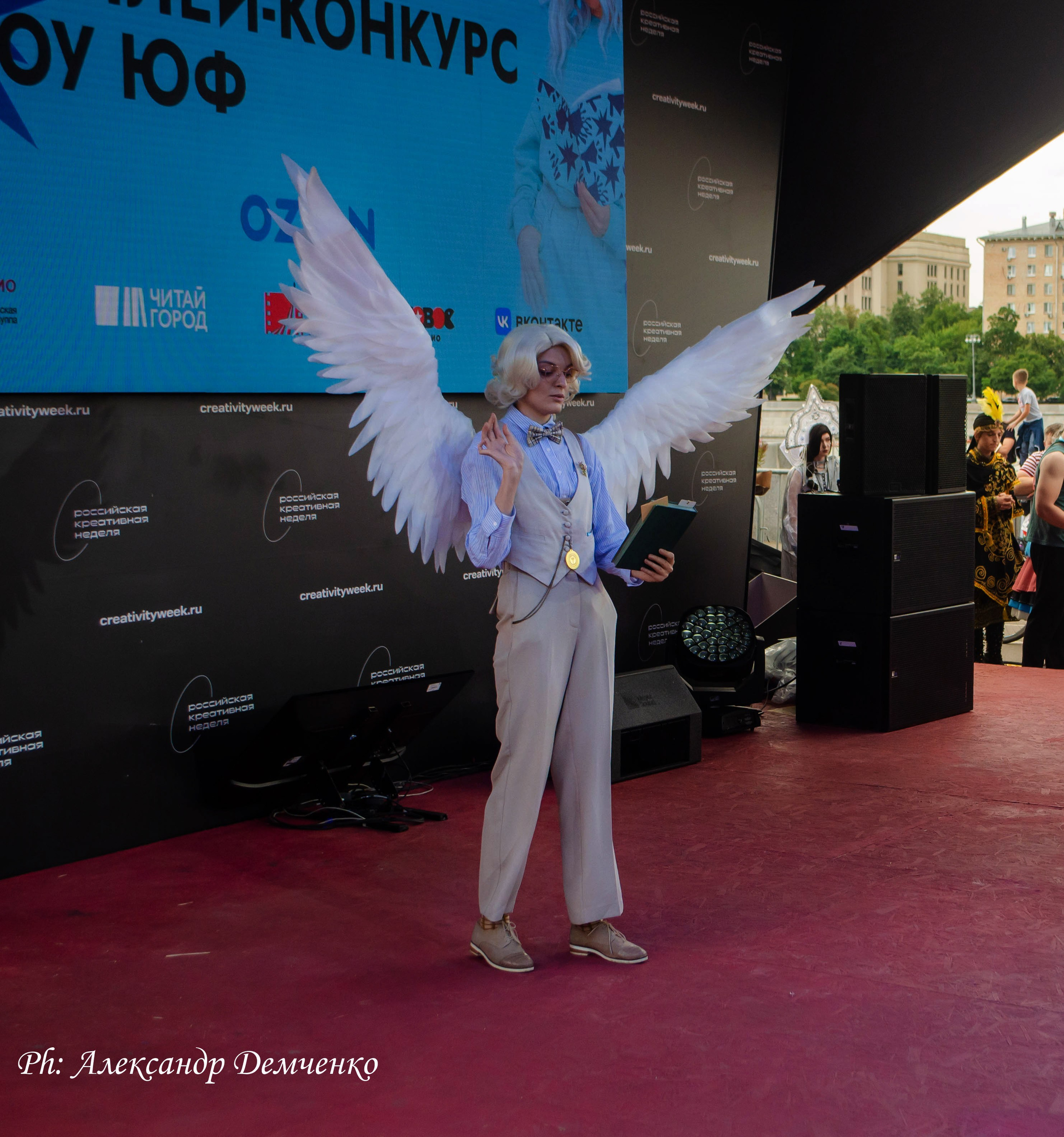Фотосессия в Парке Горького на Лидеры молодого контента