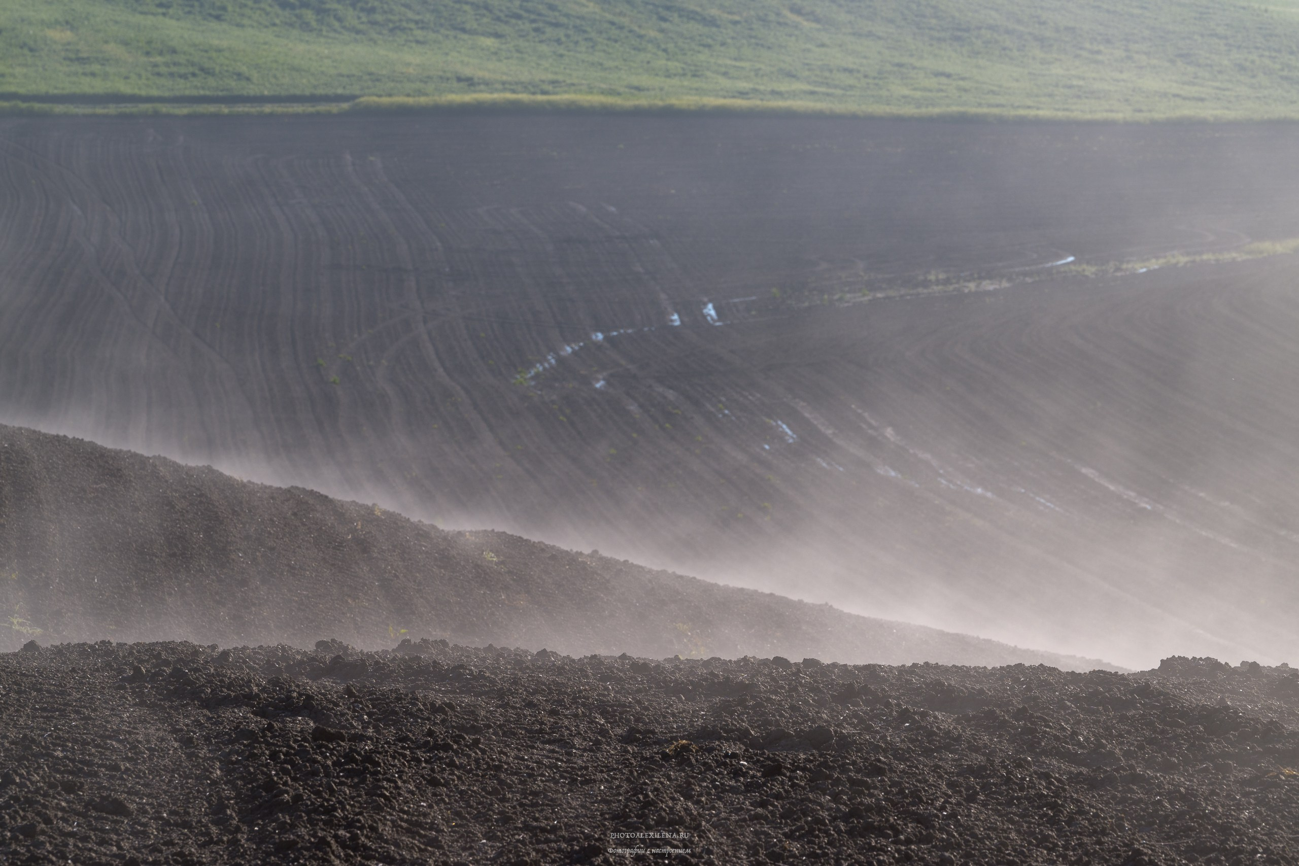 Волшебное утро в Тоскане. Авторские стильные фотокартины