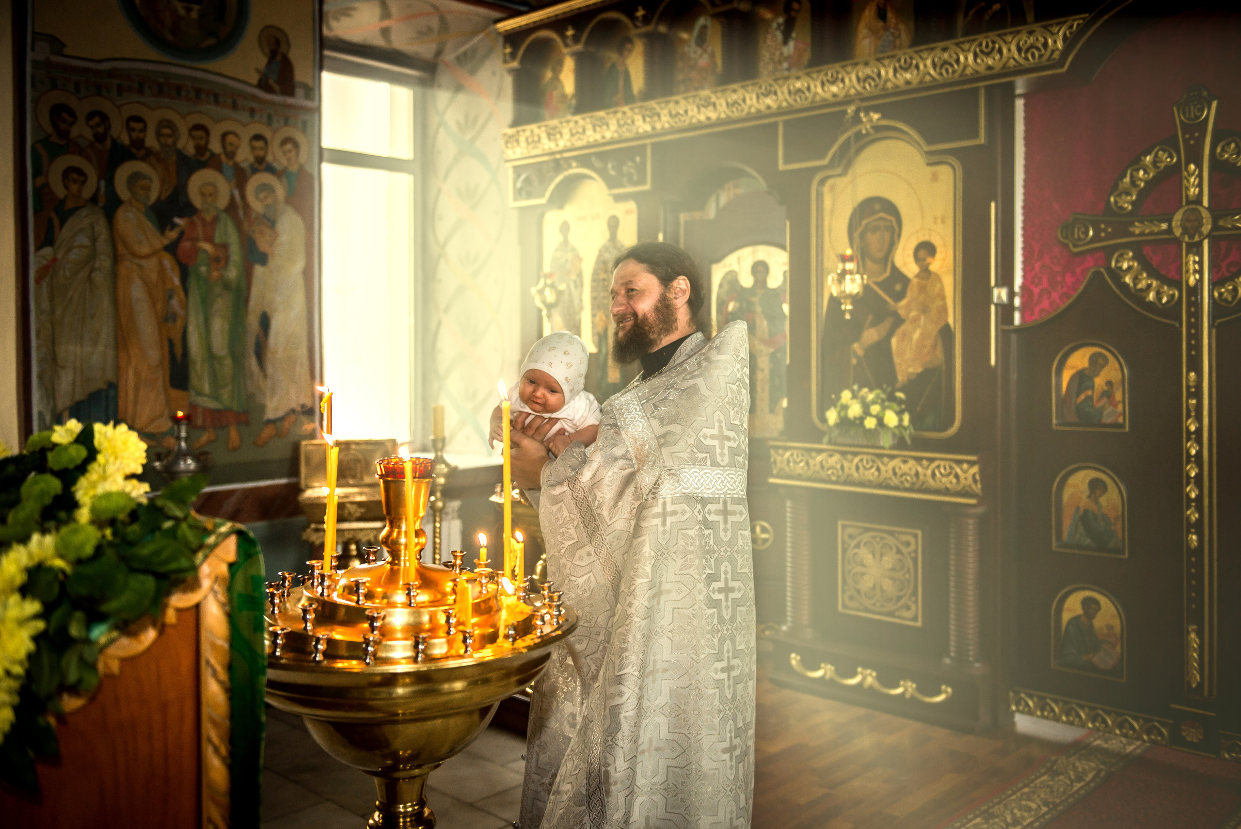 Крестины. Свадебный Семейный и детский фотограф из Москвы Виталий Мишутин