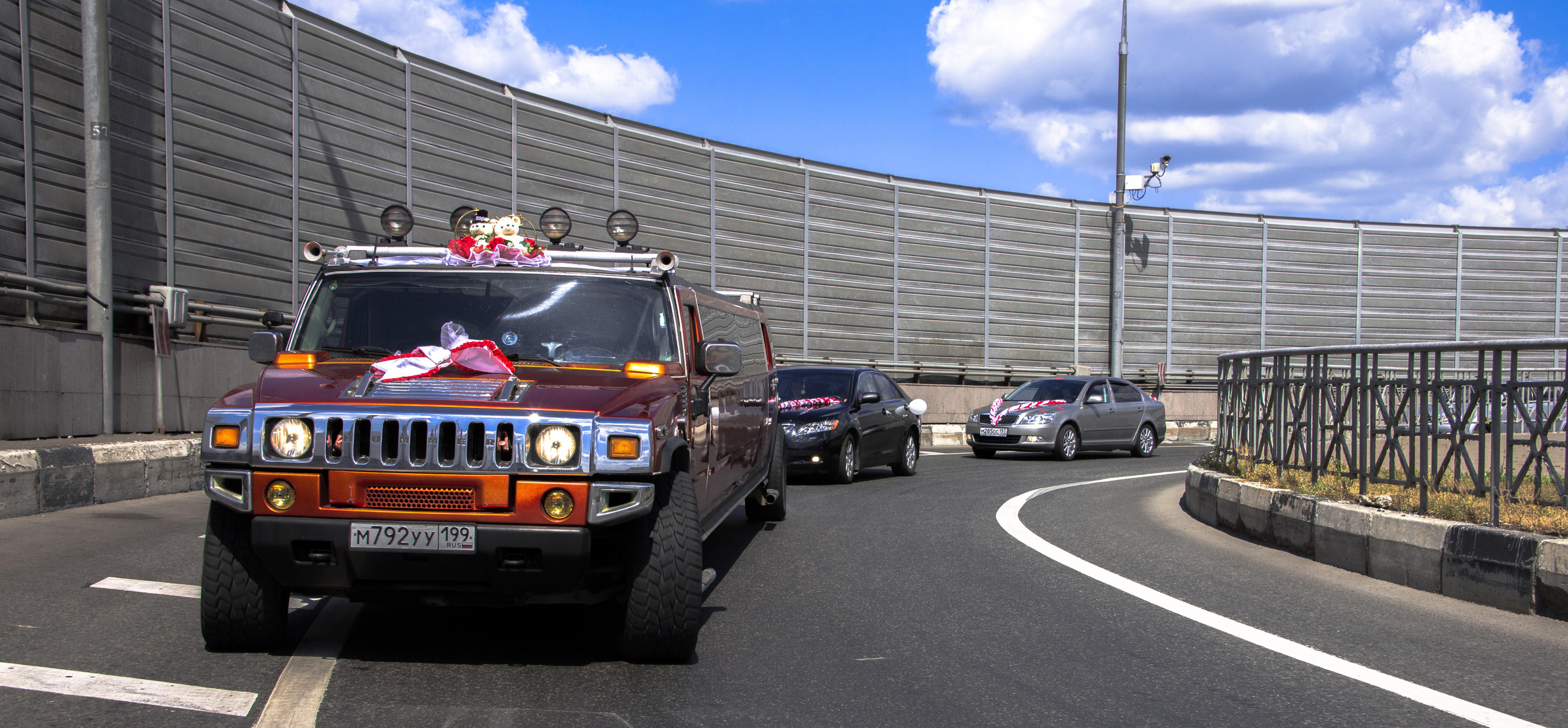 Свадебный кортеж