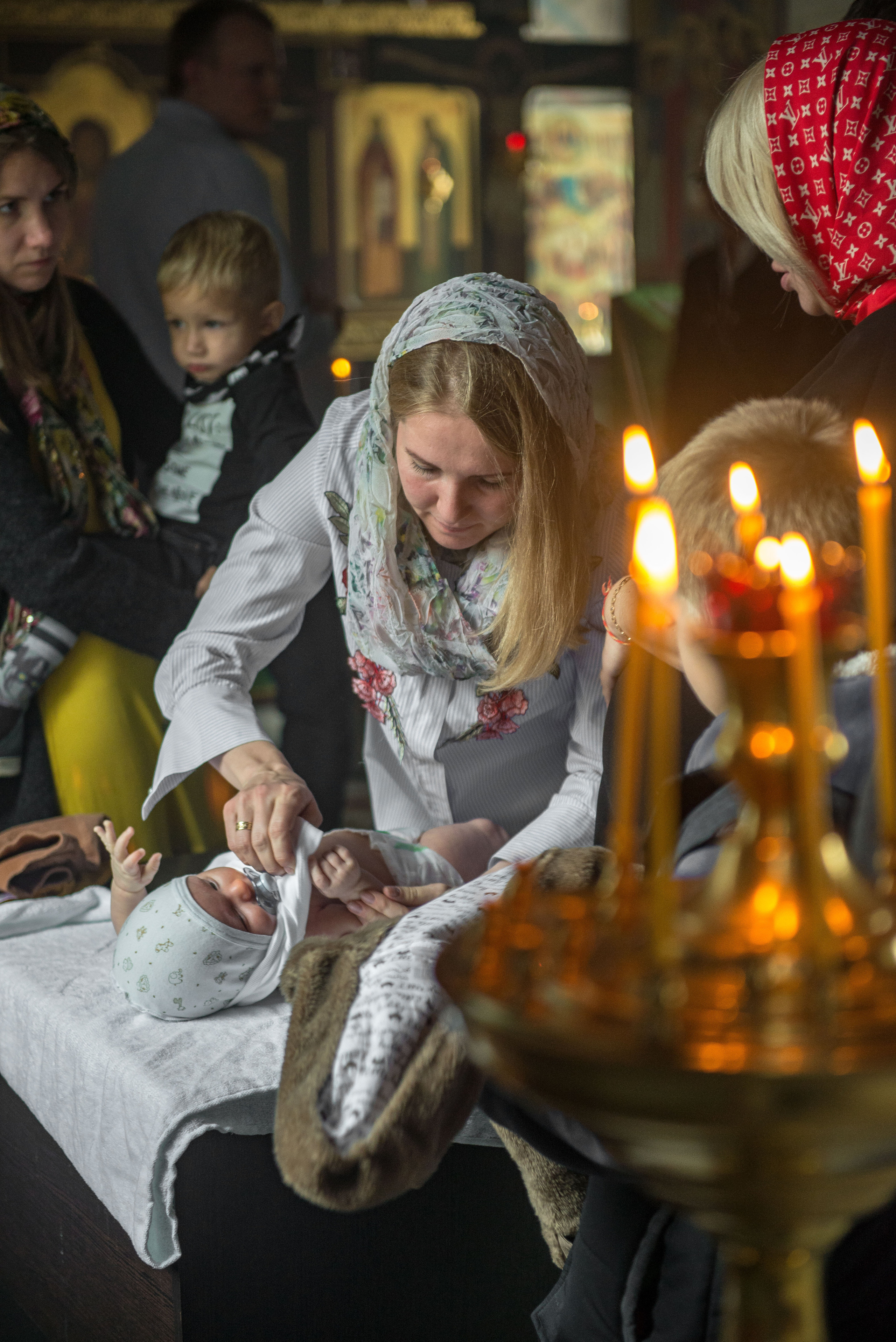 Крестины. Свадебный Семейный и детский фотограф из Москвы Виталий Мишутин