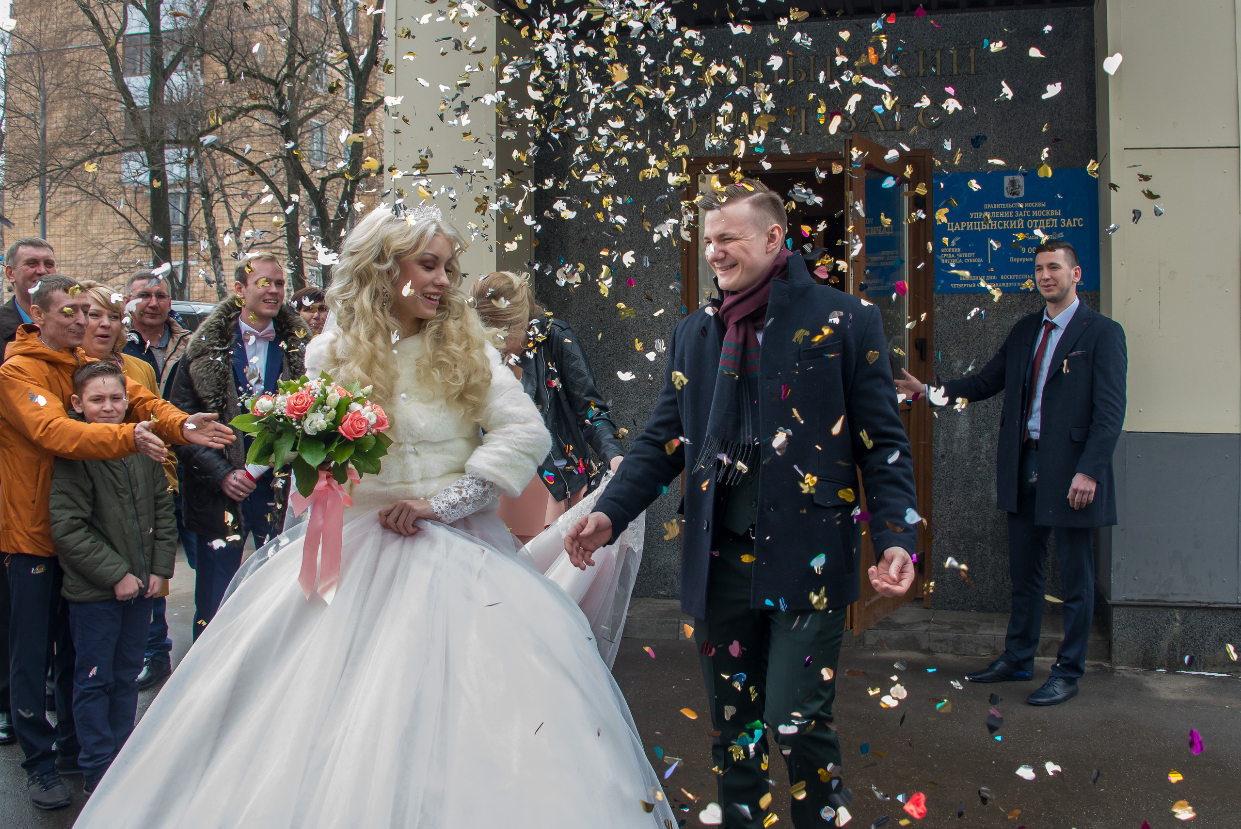 Репортажная свадебная съемка