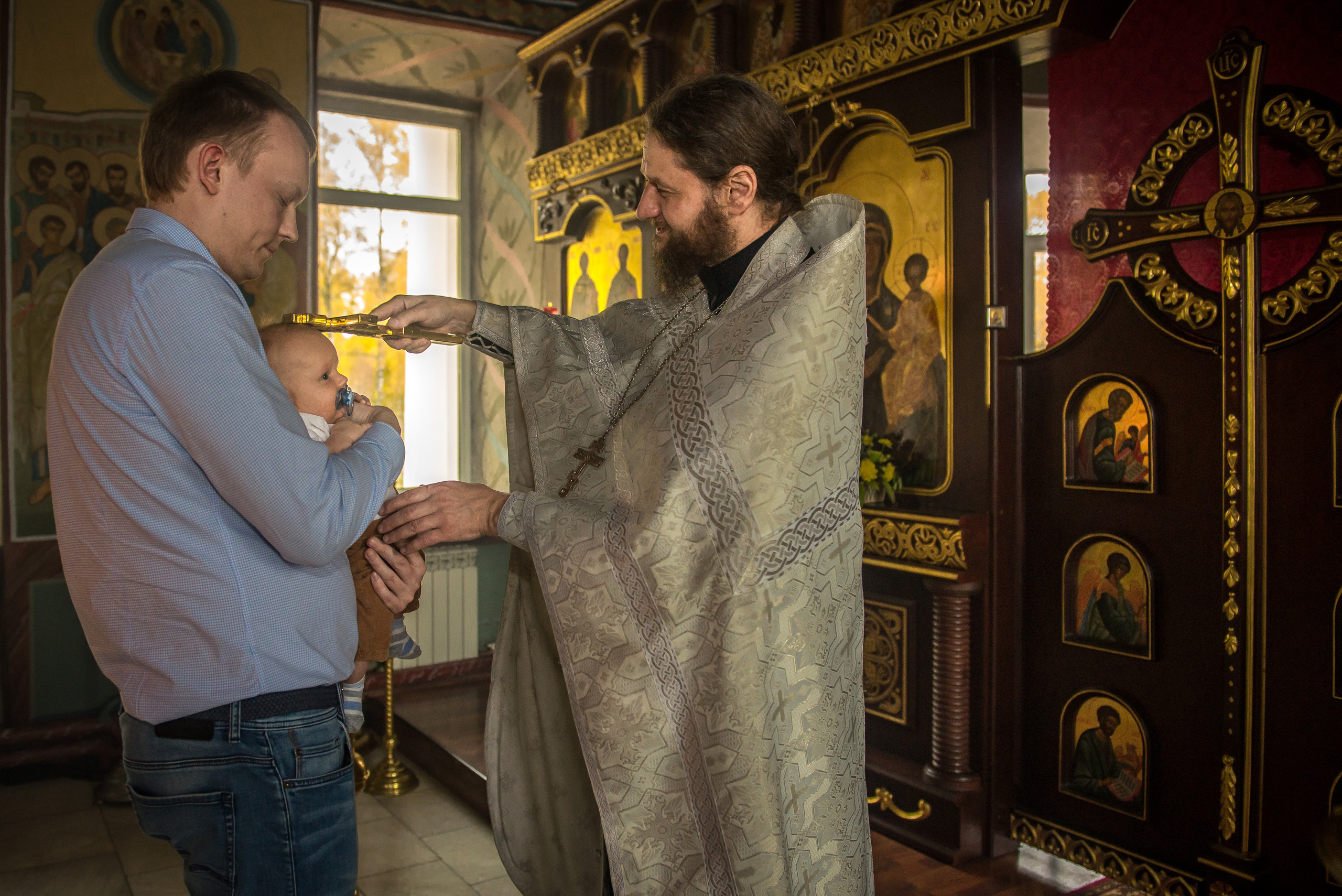 Крестины. Свадебный Семейный и детский фотограф из Москвы Виталий Мишутин